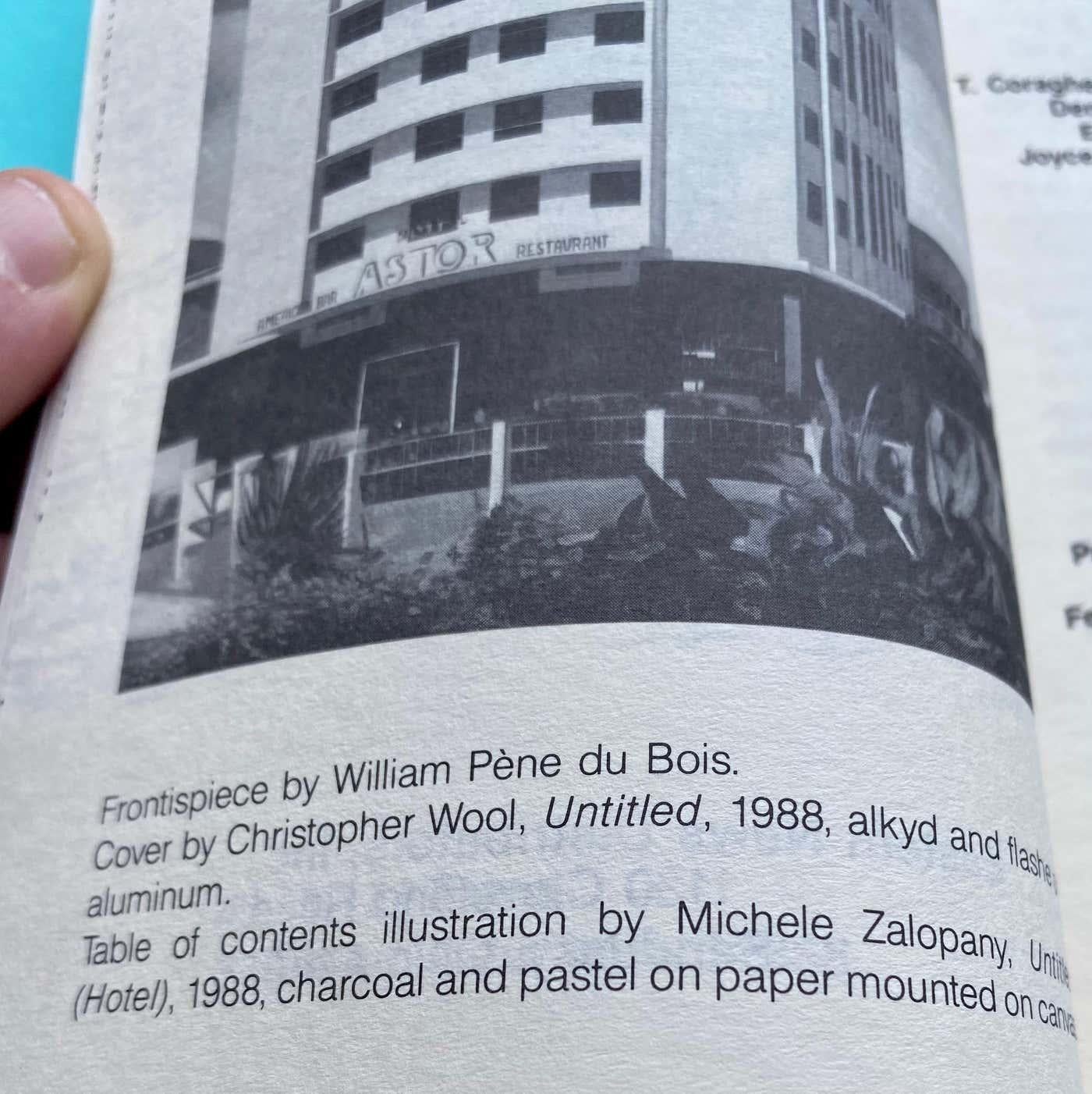 Classique américain Christopher Wool the Paris Review (Laine de Paris), 1989 en vente