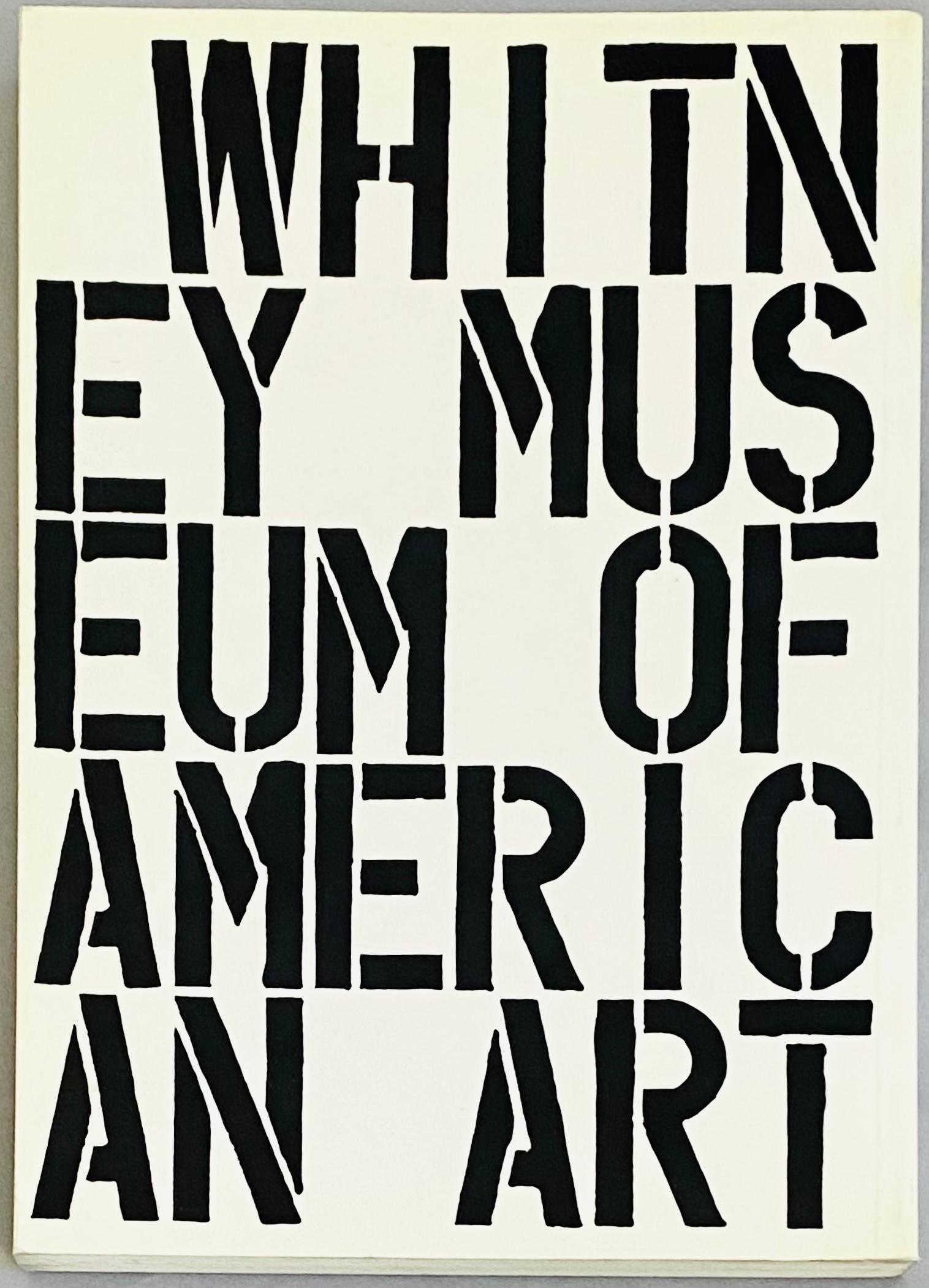 Christopher Wool The Whitney Biennial Exhibition 1989 'exhibition catalogue' In Good Condition In Brooklyn, NY