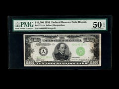  Christos J. Palios - $10, 000 Federal Reserve Note, 2016, Printed After