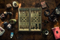 Christos J. Palios - Backgammon, Dates, & Rose Lokums, 2020, Imprimé d'après