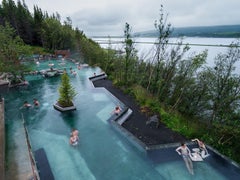 Christos J. Palios - Lagoon de la forêt, photographie 2023, imprimée d'après