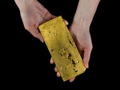 Christos J. Palios - Gold Faceplate, Photography 2018, Printed After