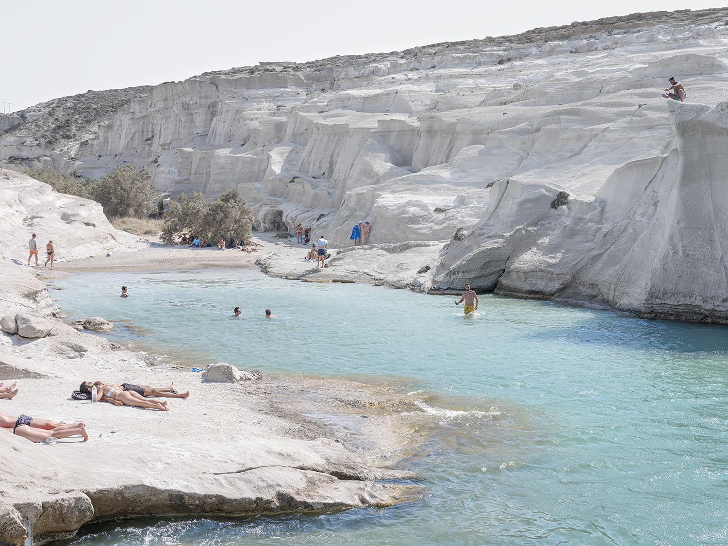 Christos J. Palios - Moon Beach, photographie 2021, imprimée d'après