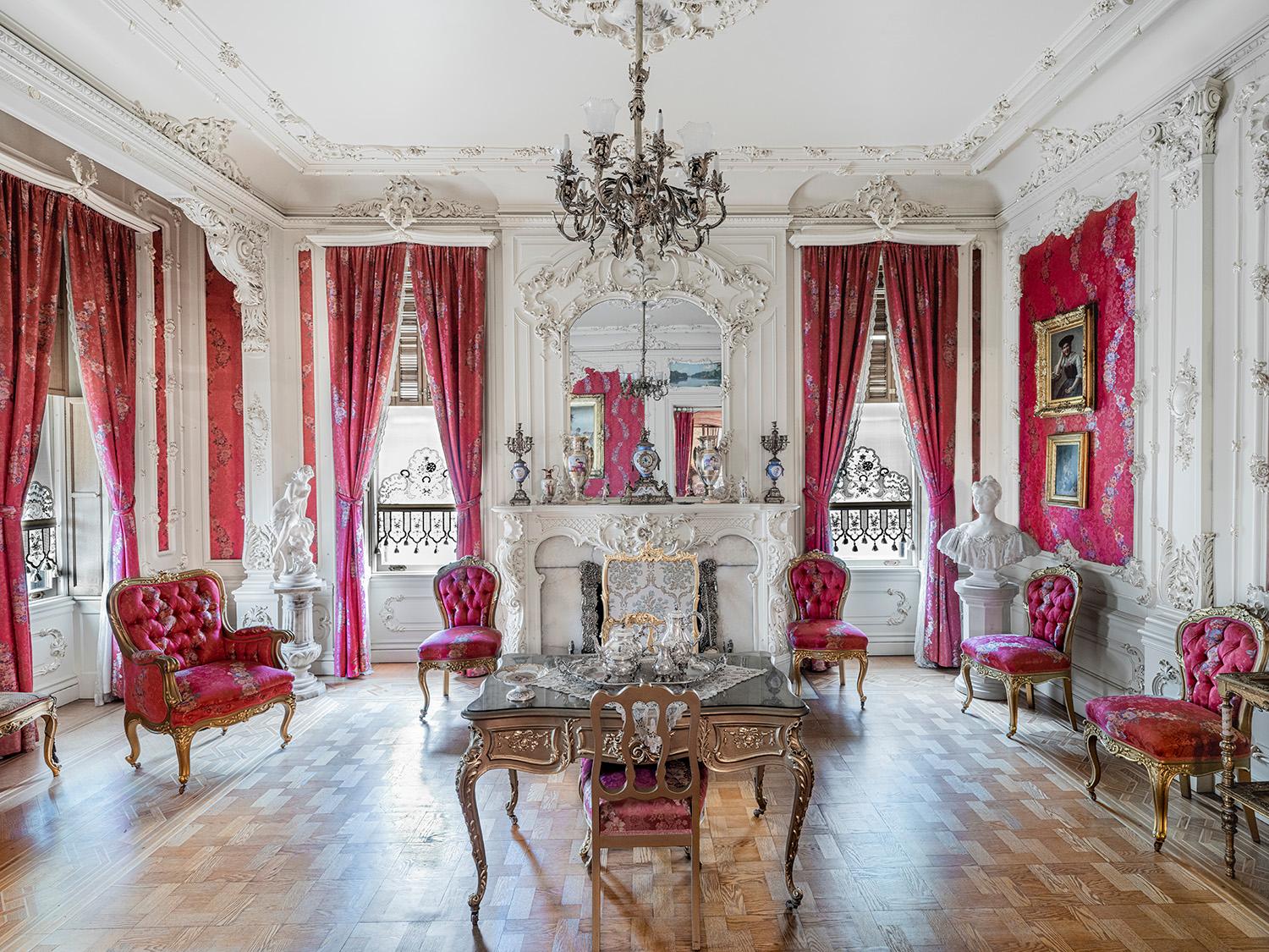 Christos J. Palios - Mrs. Pabst's Parlor, Study I, 2024, Imprimé d'après