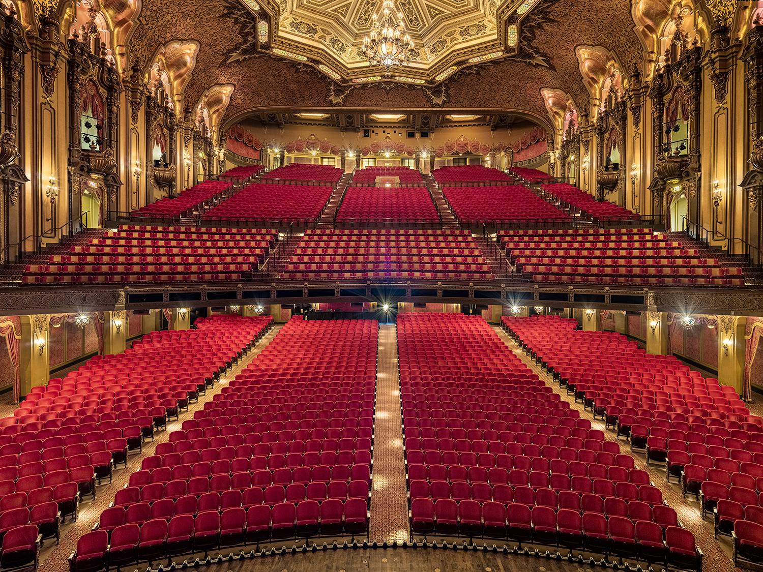 Christos J. Palios - Ohio Theatre Auditorium, Photography 2022, Printed After