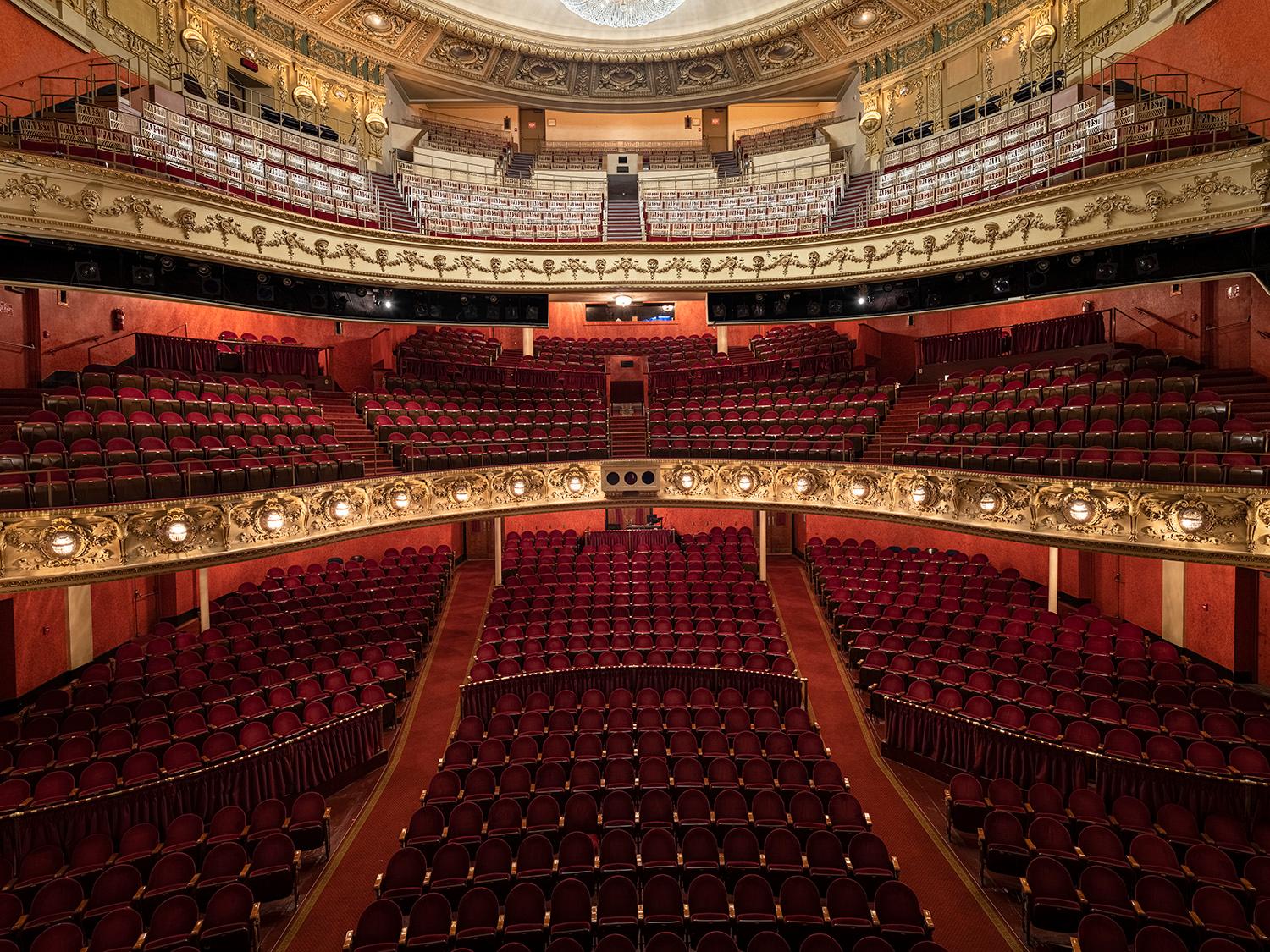 Christos J. Palios - Auditorium de Pabst Theatre, photographie 2021, imprimée d'après