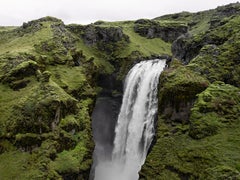 Christos J. Palios - Skálabrekkufoss, Photography 2022, Printed After
