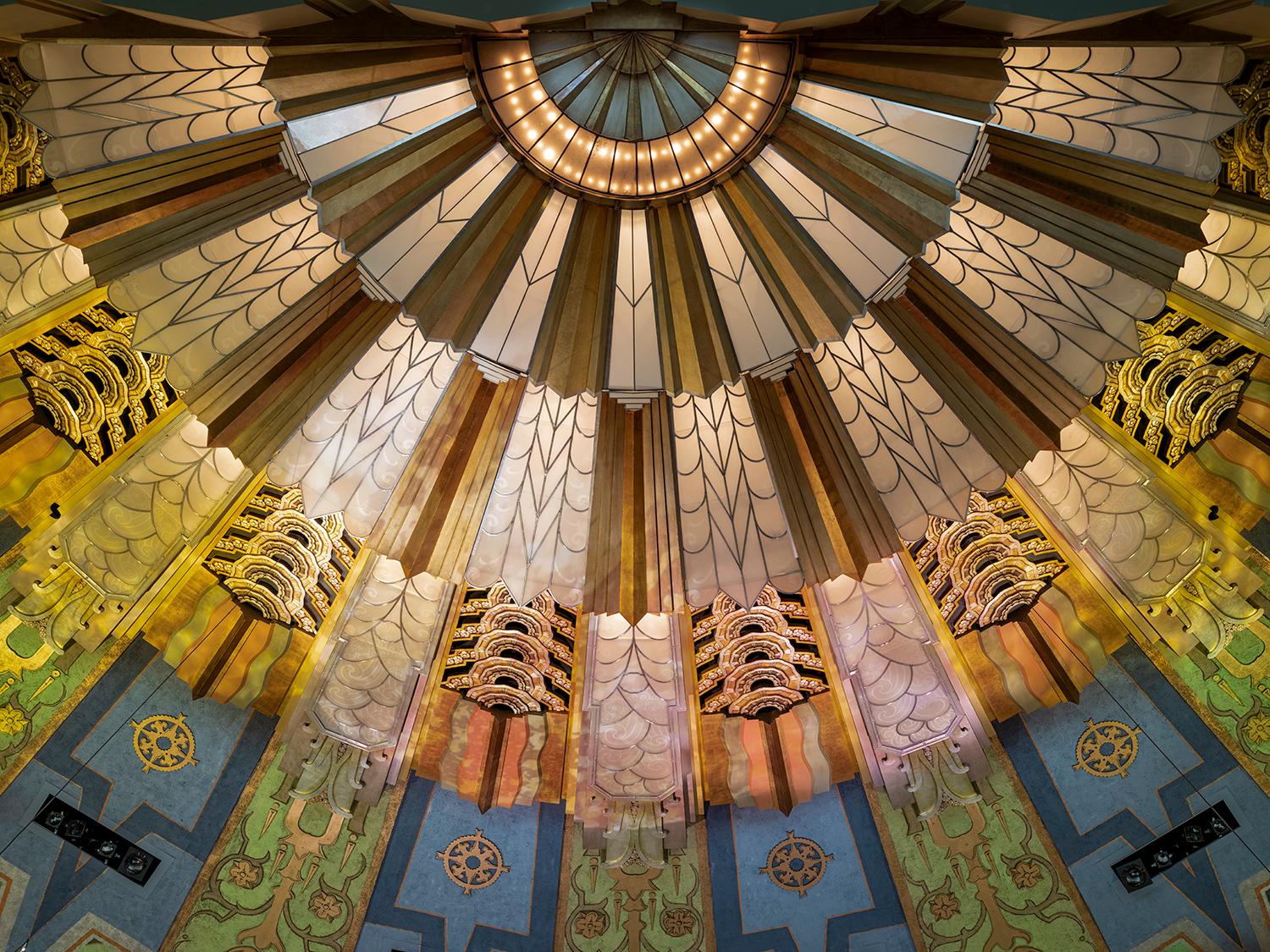 Christos J. Palios - Starburst Chandelier, Fox Theatre, 2024, Printed After