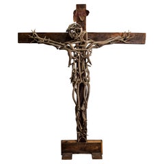 Christus Victor Geweih Kruzifix von The Peak Antler