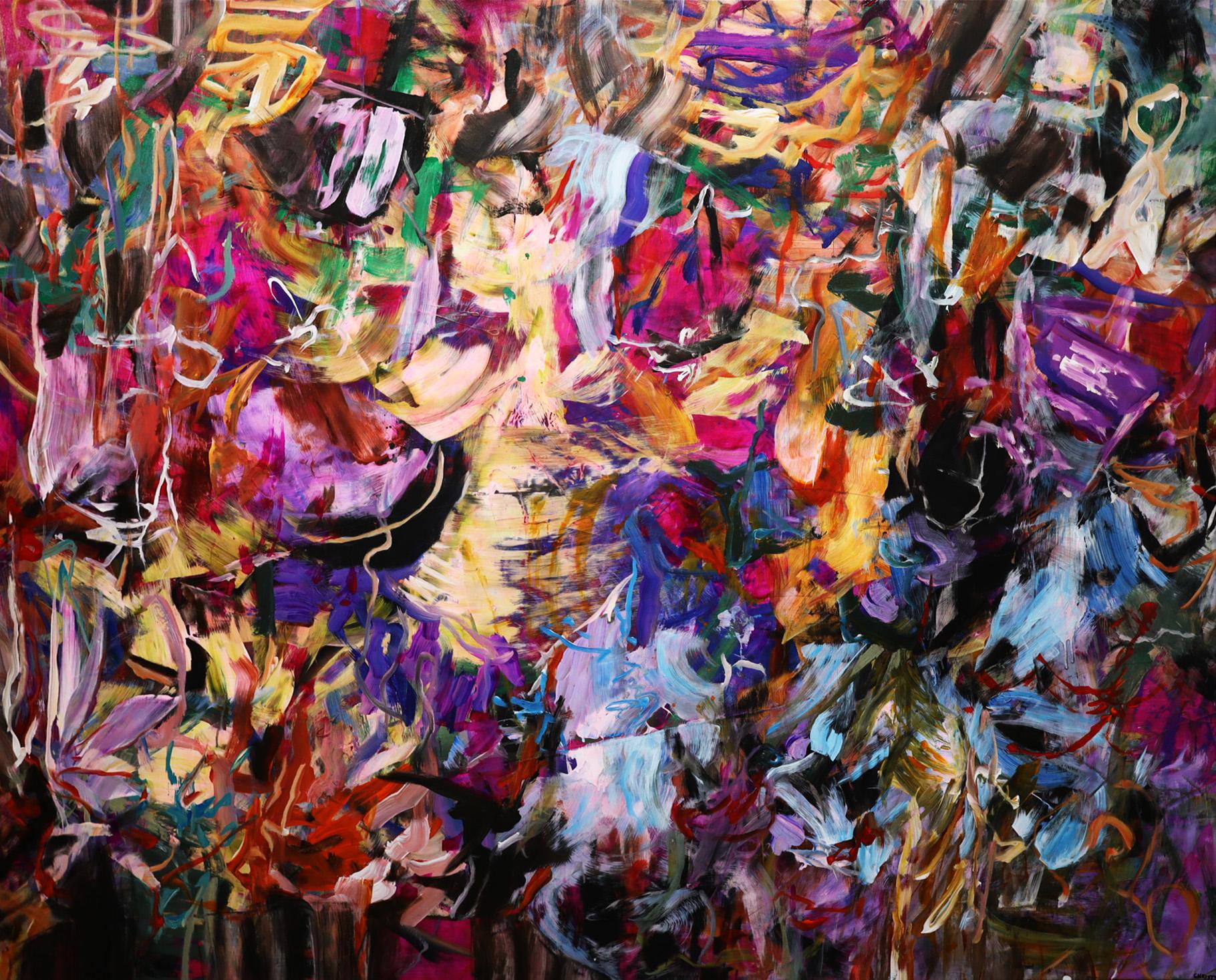 Christy Hopkins  Abstract Painting – Das Schicksal 