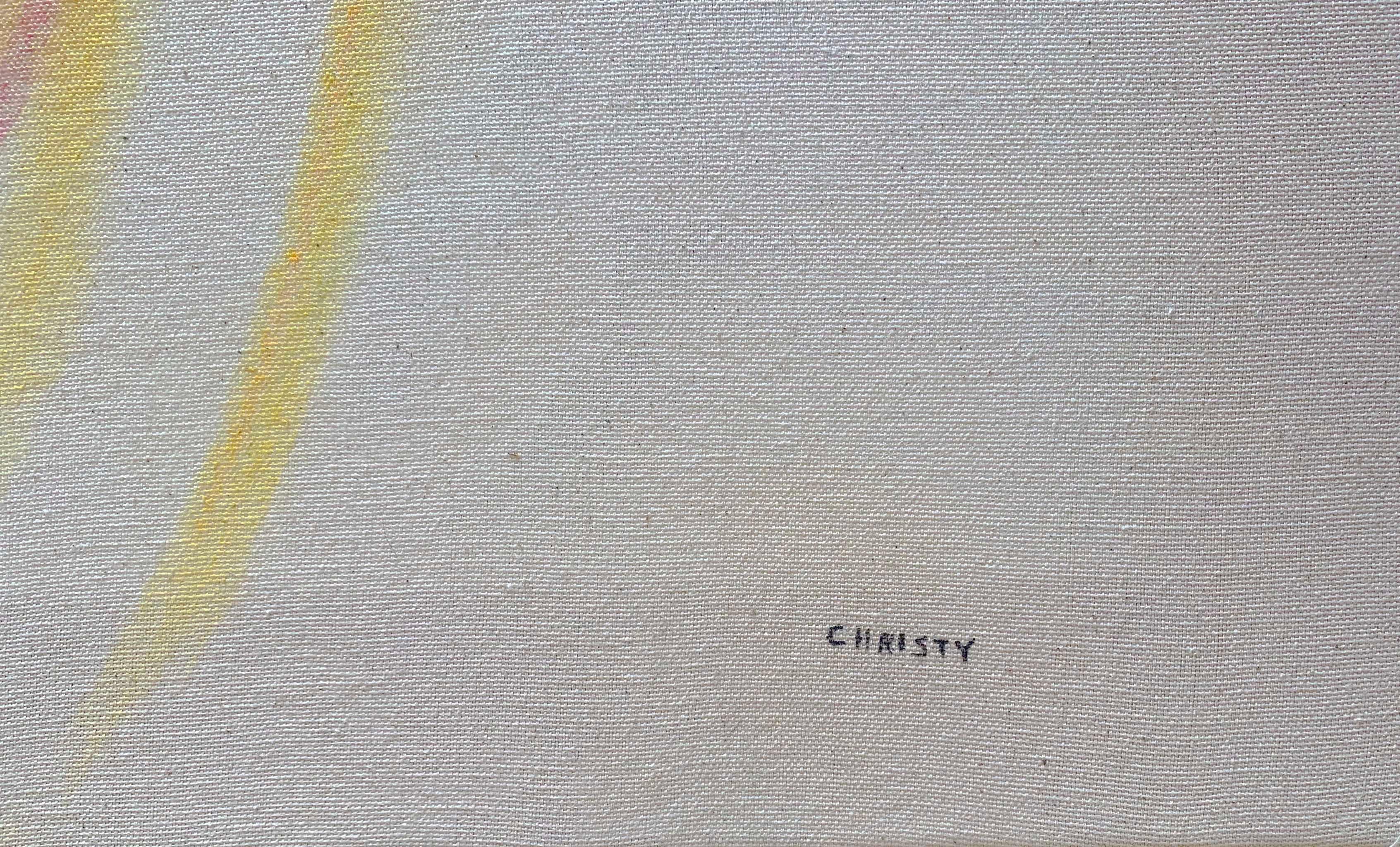 Rain Dance - Abstract Painting by Christy Hopkins
