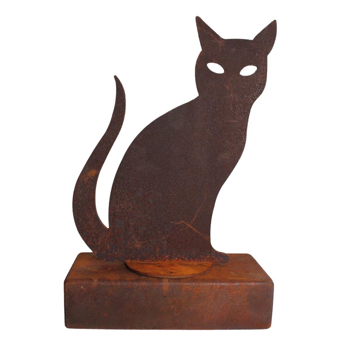 Pride – Cat - Urne - Sculpture by Chroessi Schnell
