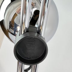 chrom floor lamp eye ball from Staff, 1970s