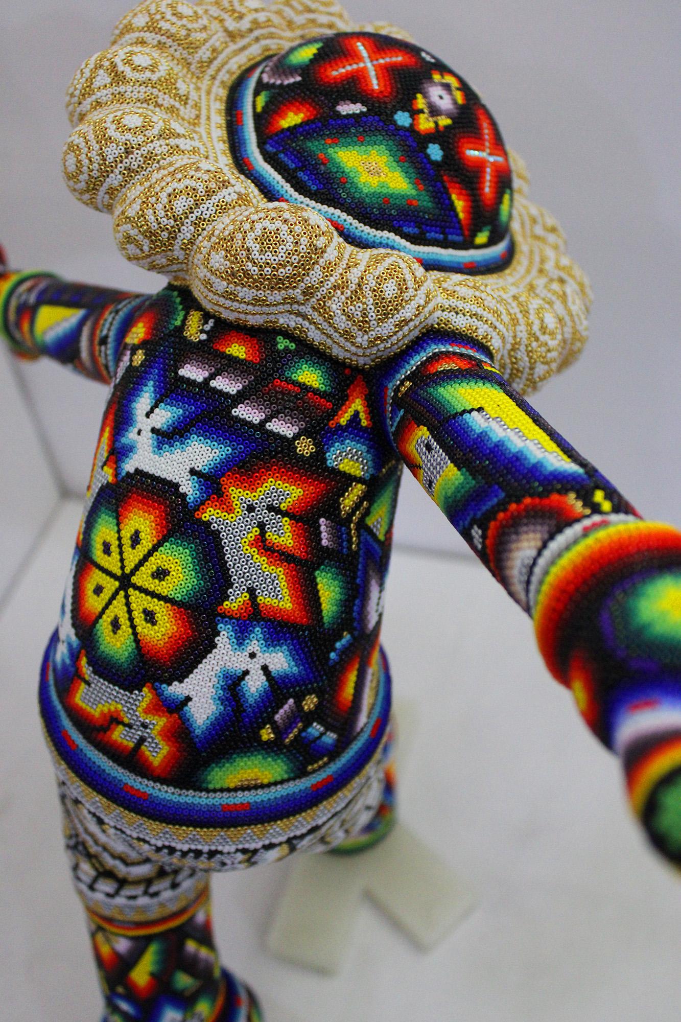 ALTERATION ART . . . is a collaboration process between Rick Wolfryd, fine artist and art dealer with over 40 years experience, and various Mexican Huichol artists and Mexican Huichol art studios that Rick has been drawn to, after 10 plus years of