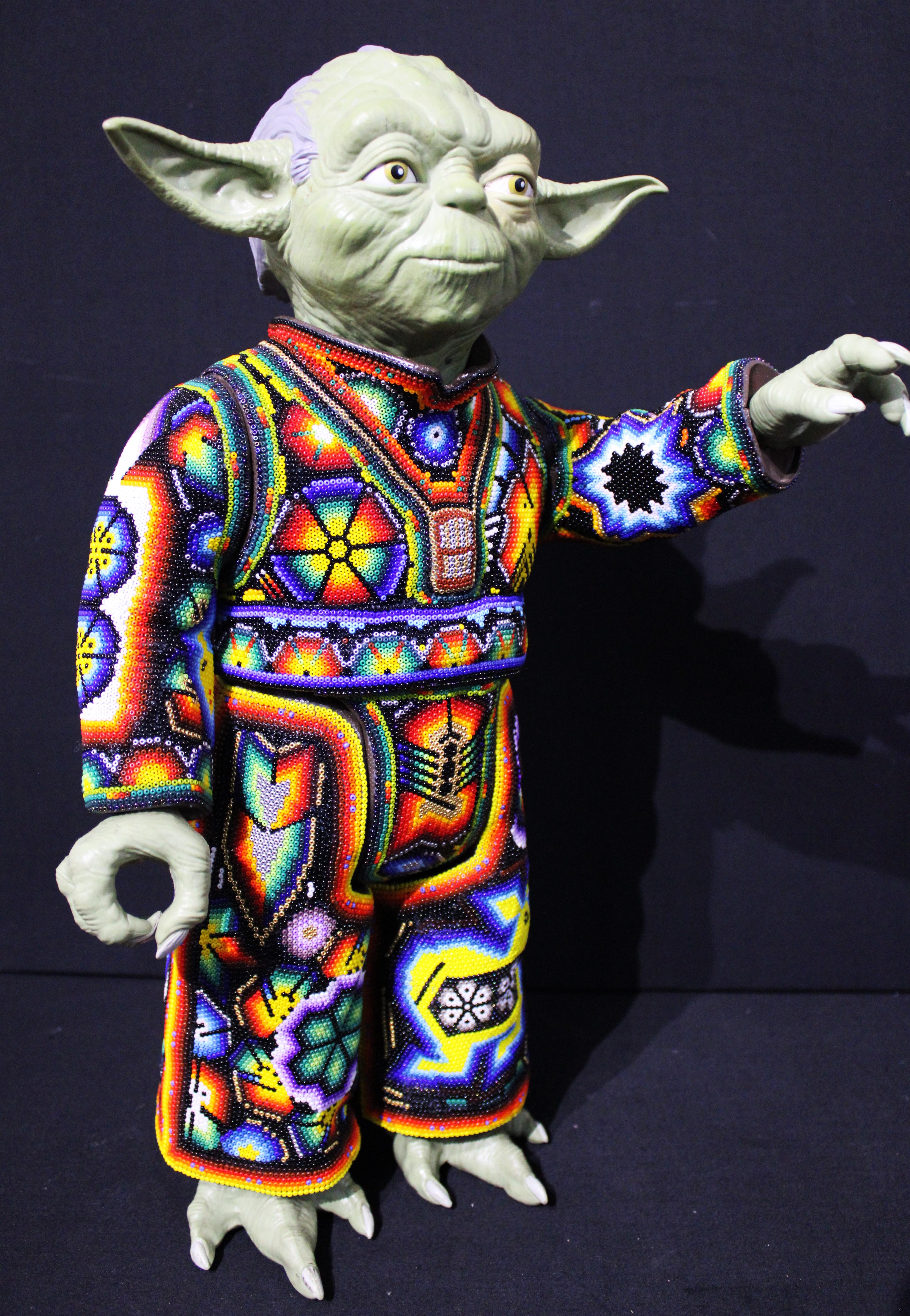 " Master Yoda " from Huichol ALTERATIONS Series