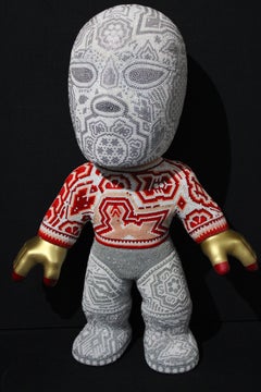 „SANTO“ aus der Serie Huichol ALTERATIONS