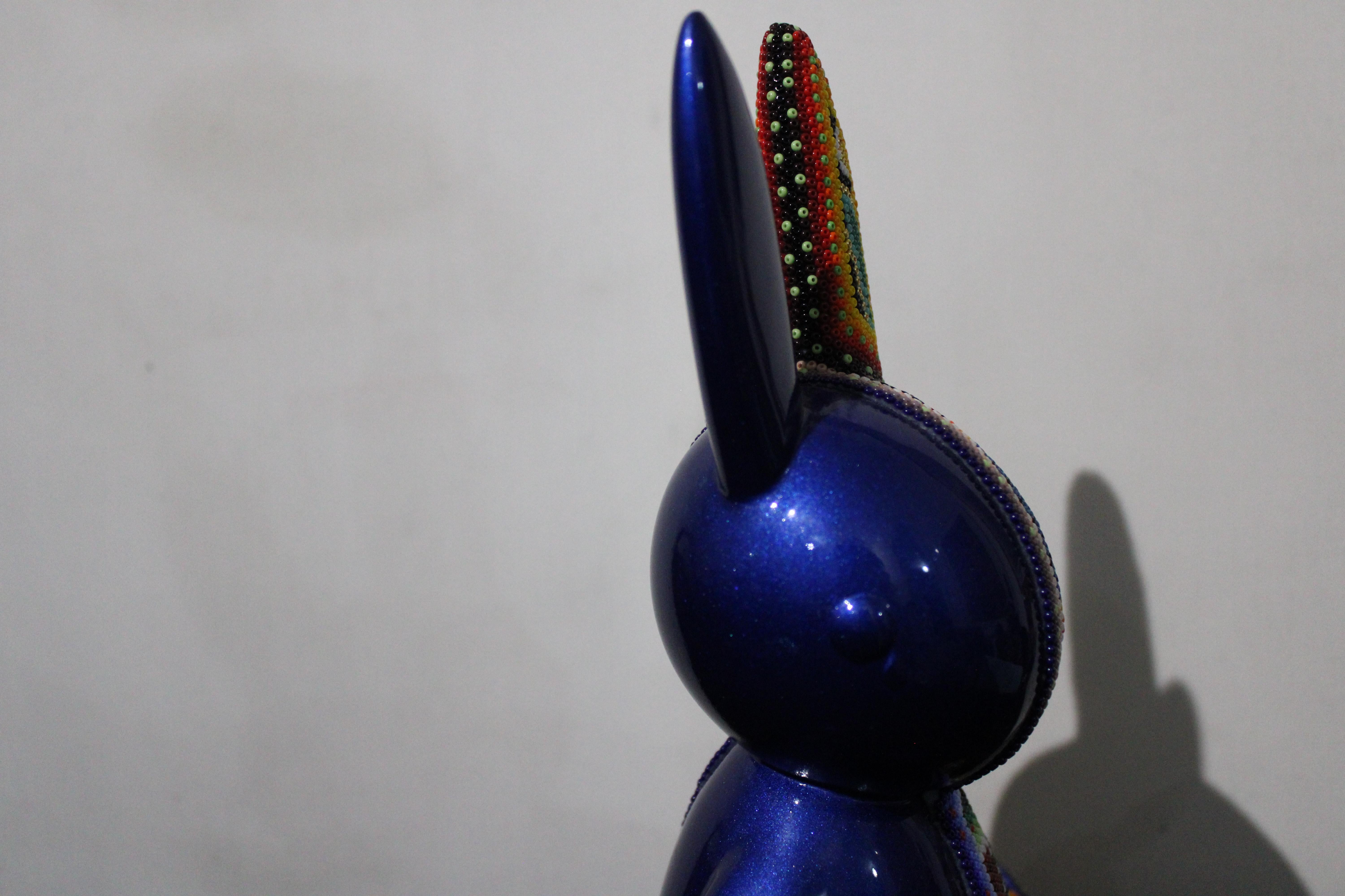 AMORE PER I CAGNOLINI I - Sculpture Pop Art di CHROMA aka Rick Wolfryd 