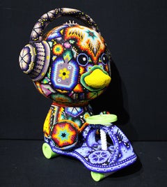 "Auf dem Heimweg"  aus der Serie Huichol ALTERATIONS