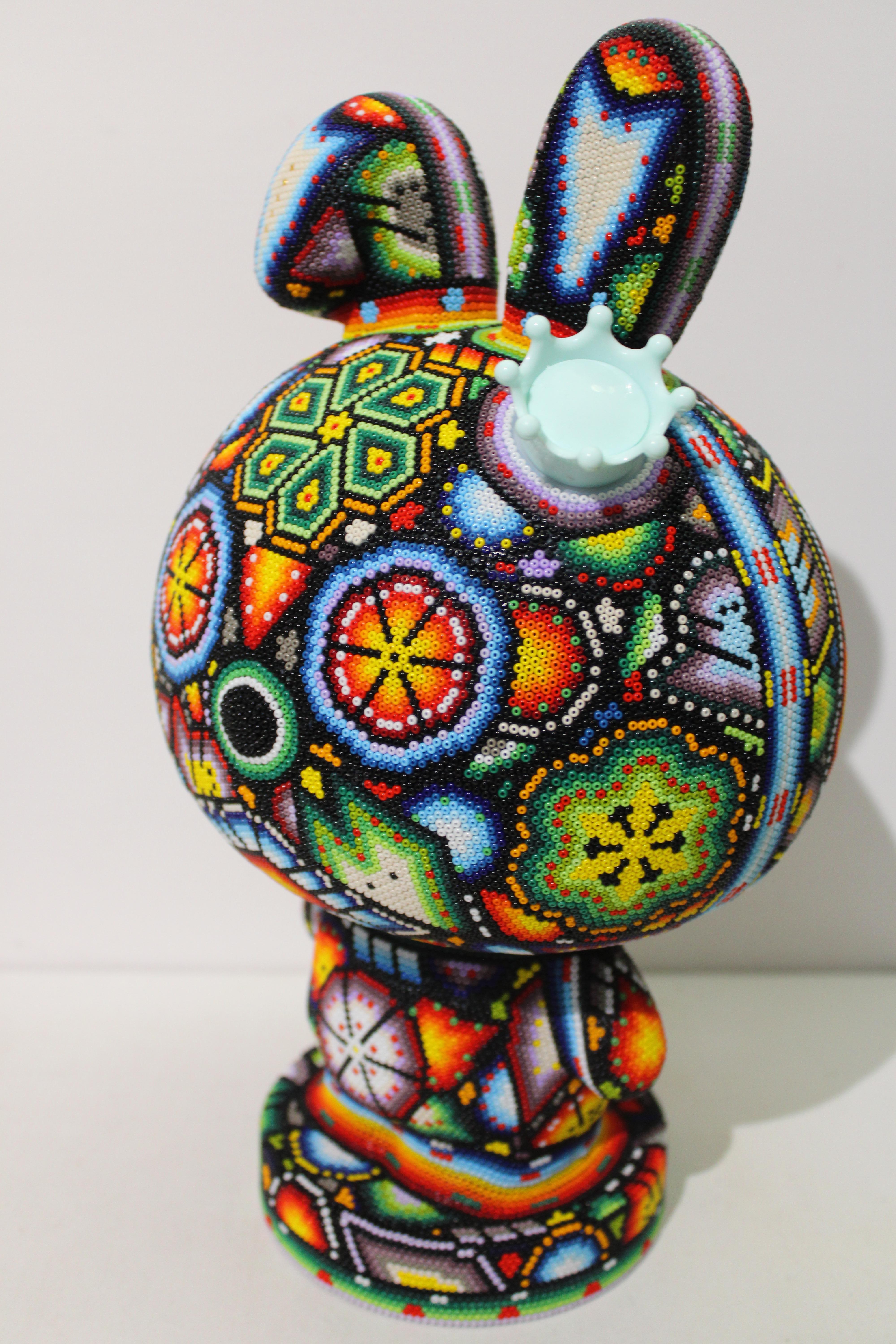 ALTERATION ART . . . is a collaboration process between Rick Wolfryd, fine artist and art dealer with over 40 years experience, and various Mexican Huichol artists and Mexican Huichol art studios that Rick has been drawn to, after 10 plus years of