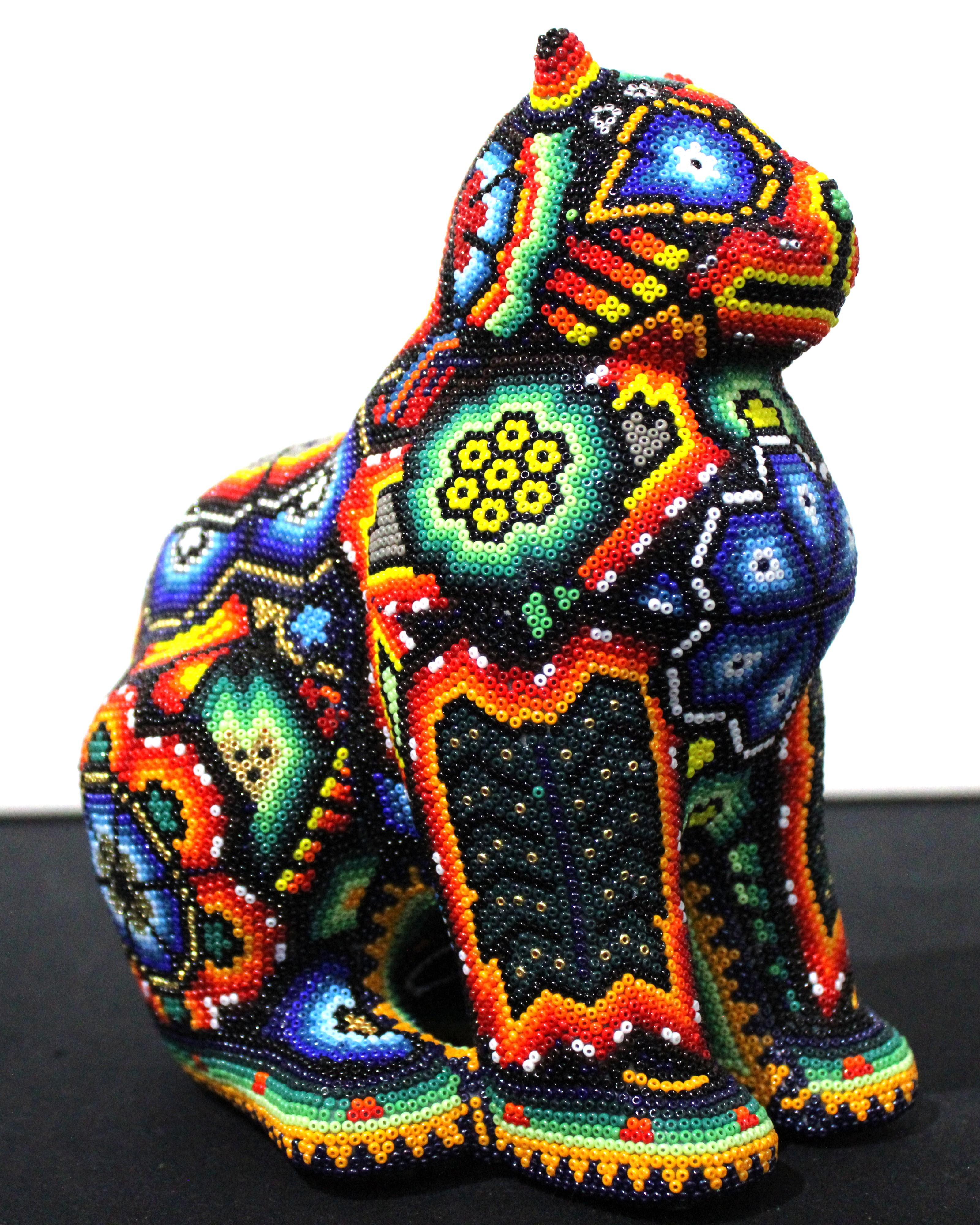 Gatti con 9 vite III - Abstract Sculpture Nero di CHROMA aka Rick Wolfryd 