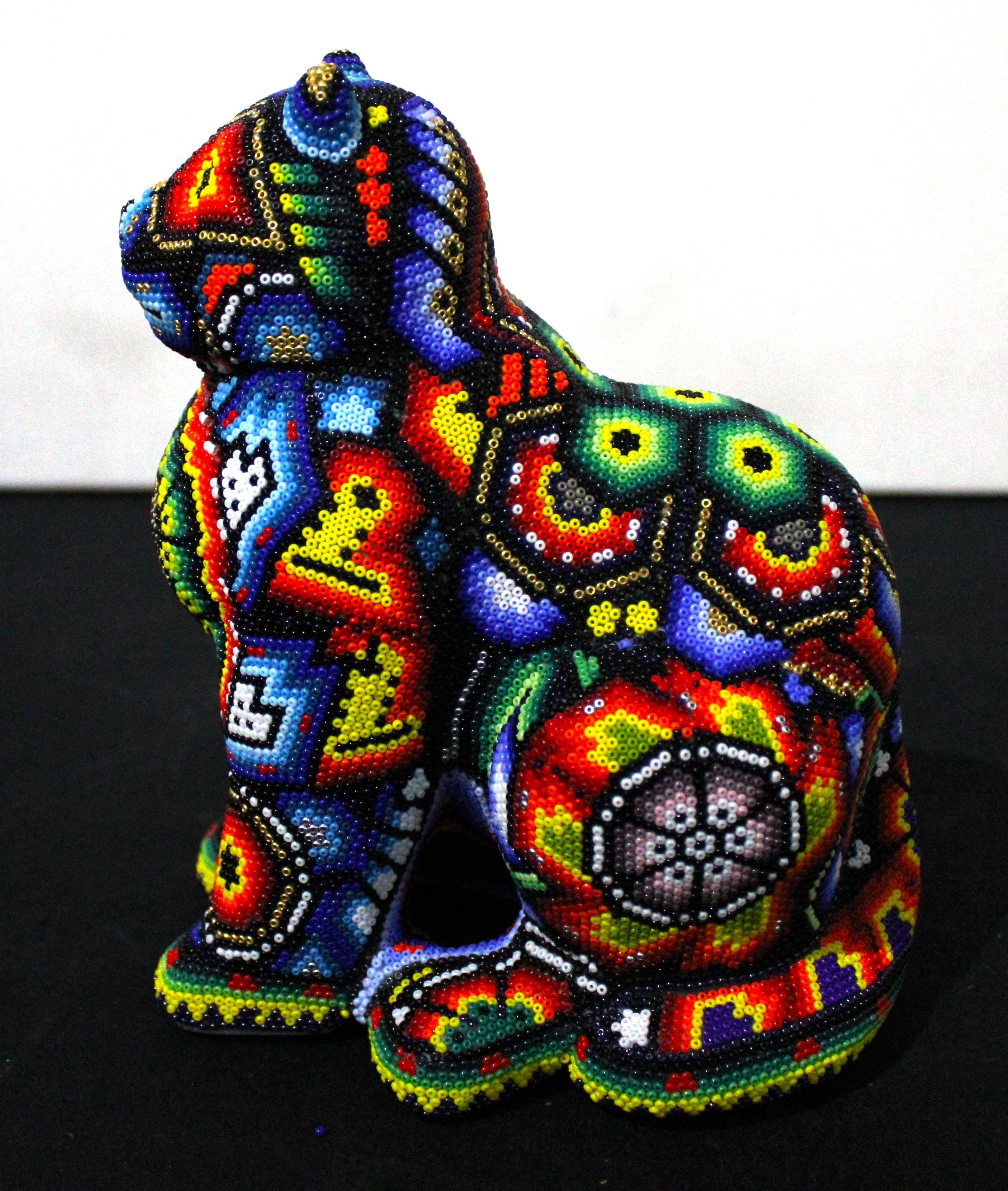 Cats with 9 lives VI - Contemporary Sculpture by CHROMA aka Rick Wolfryd 