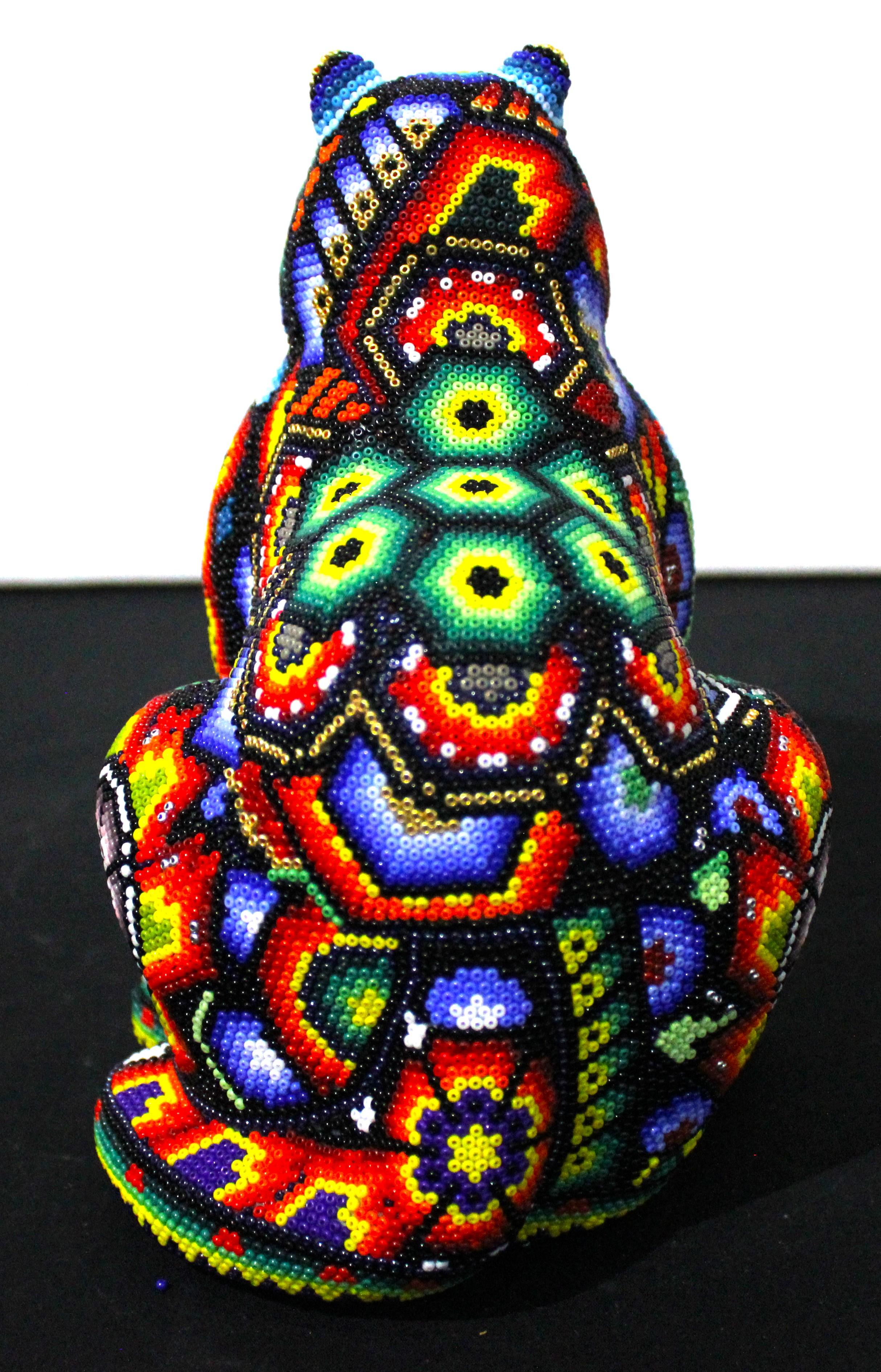 Signed and dated 2025.

OPEN FOR COMMISSIONS!!!

ALTERTATION ART . . . is a collaboration process between Rick Wolfryd, fine artist and art dealer with over 40 years experience, and various Mexican Huichol artists and Mexican Huichol art studios