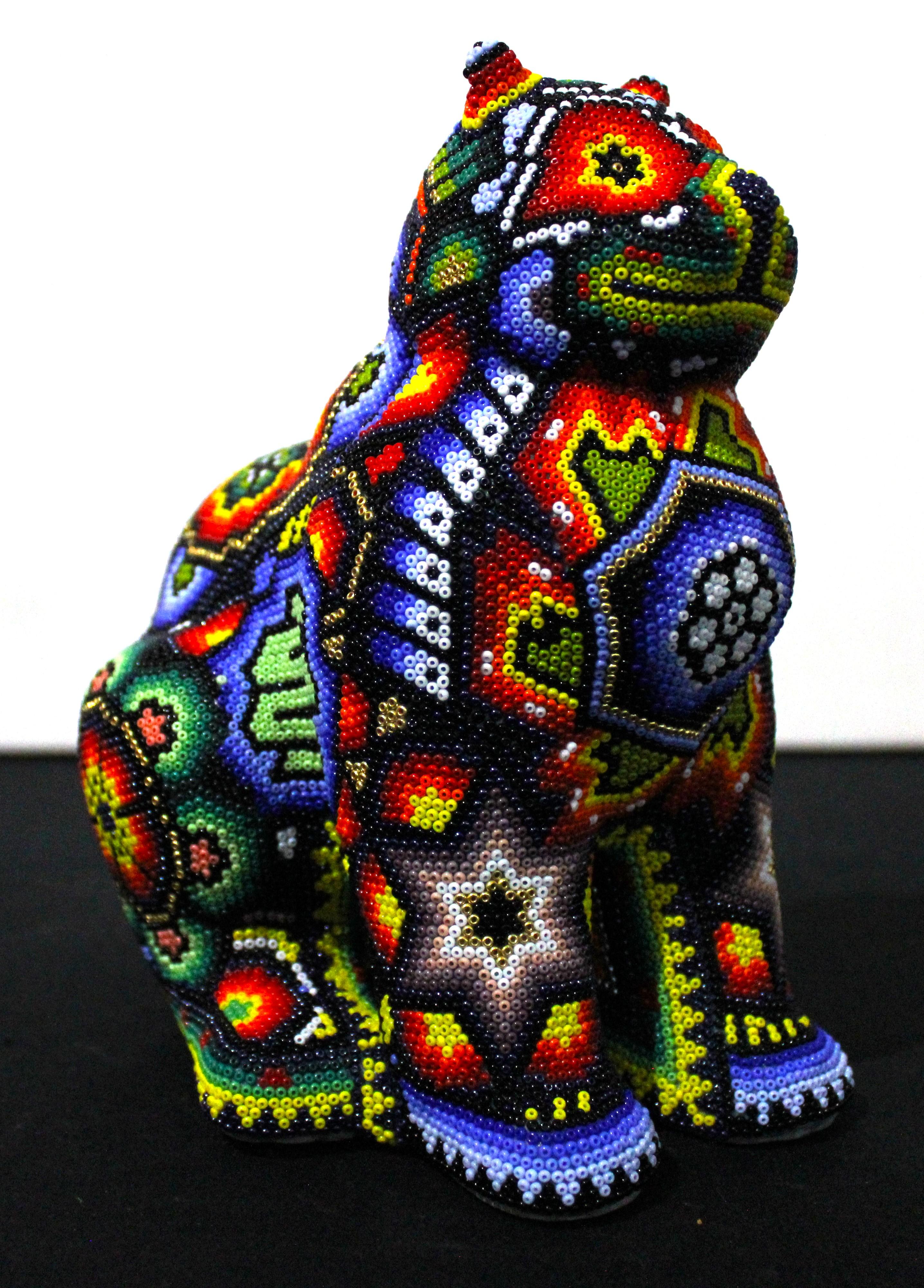 Cats with 9 lives VII - Sculpture by CHROMA aka Rick Wolfryd 