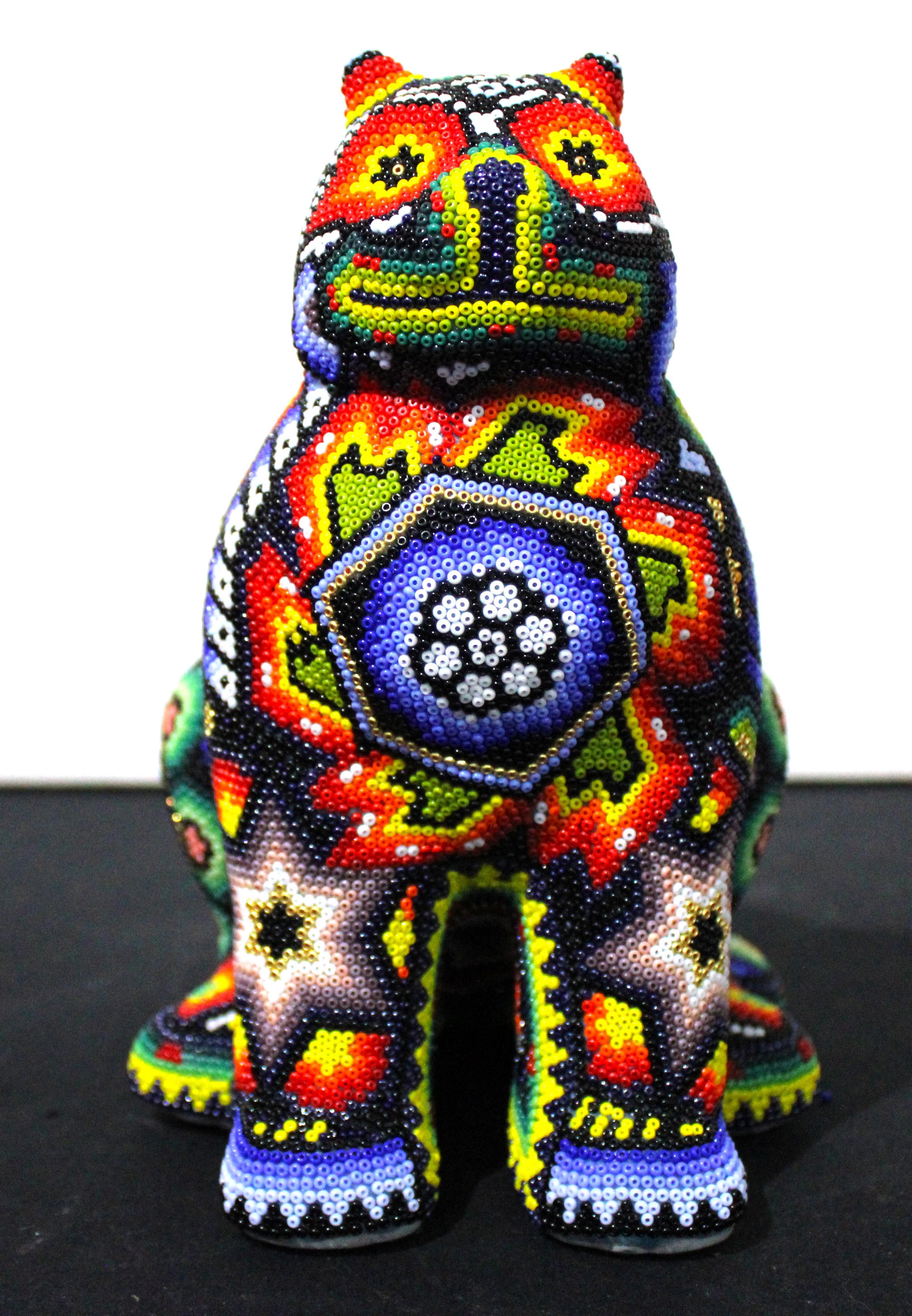 CHROMA aka Rick Wolfryd  Abstract Sculpture - Cats with 9 lives VII