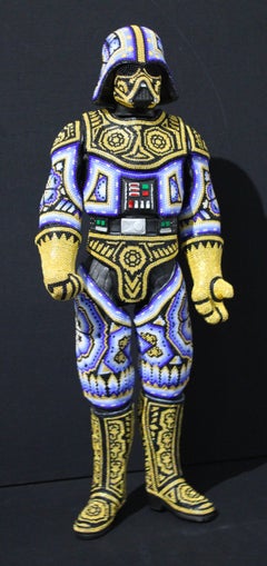 CHROMA aka Rick Wolfryd "Darth The Force" Sculptures, Glass & Mixed Media