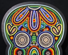 CHROMA aka Rick Wolfryd "Day of the Dead" LED Neon Wall Light Wall Sculpture