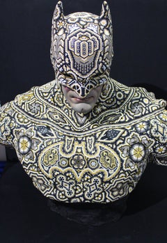 CHROMA Huichol " Forever " Sculpture en perles de la série ALTERATIONS Huichol