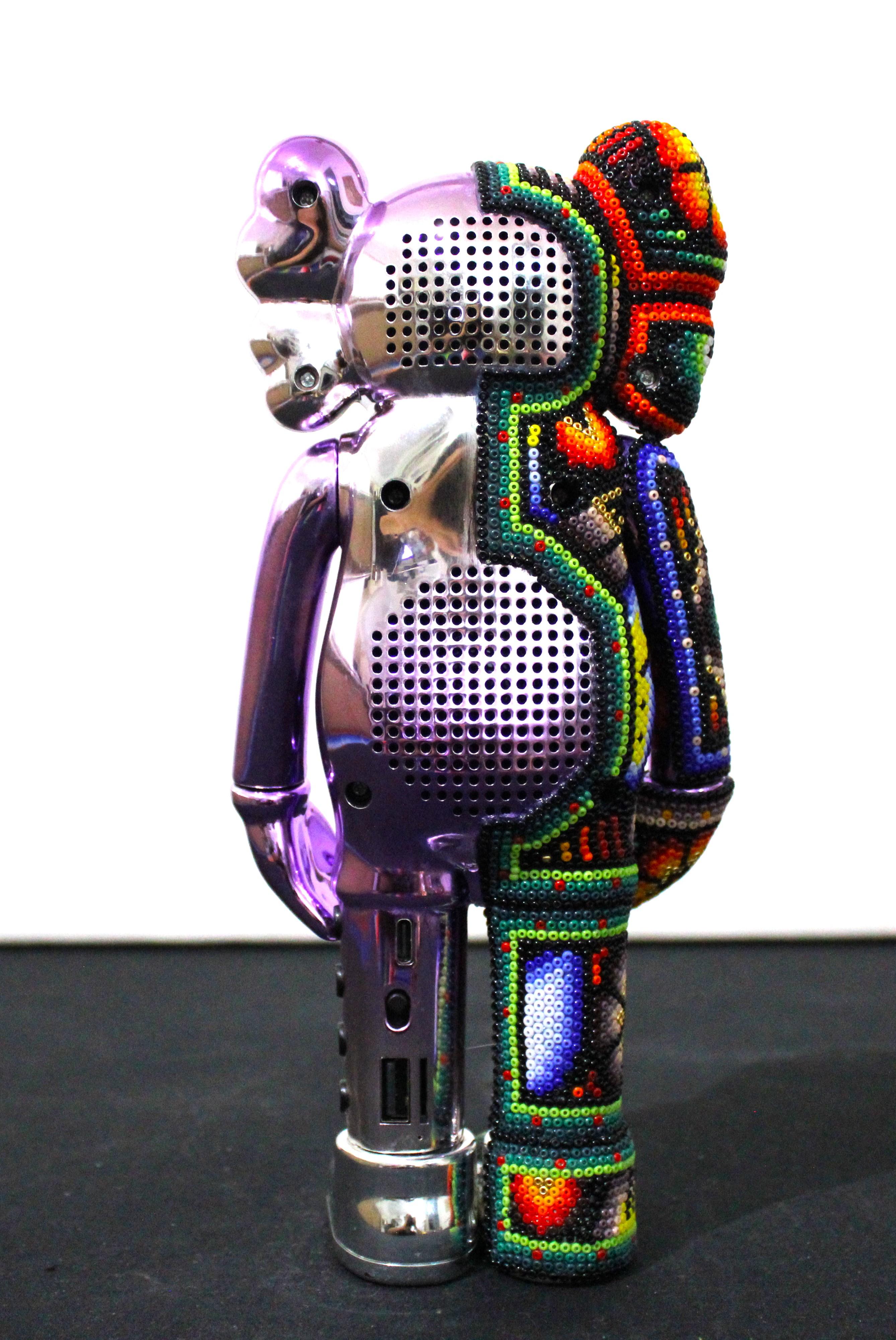 CHROMA aka Rick Wolfryd Mexican Huichol Bluetooth Speaker of the House III For Sale 4