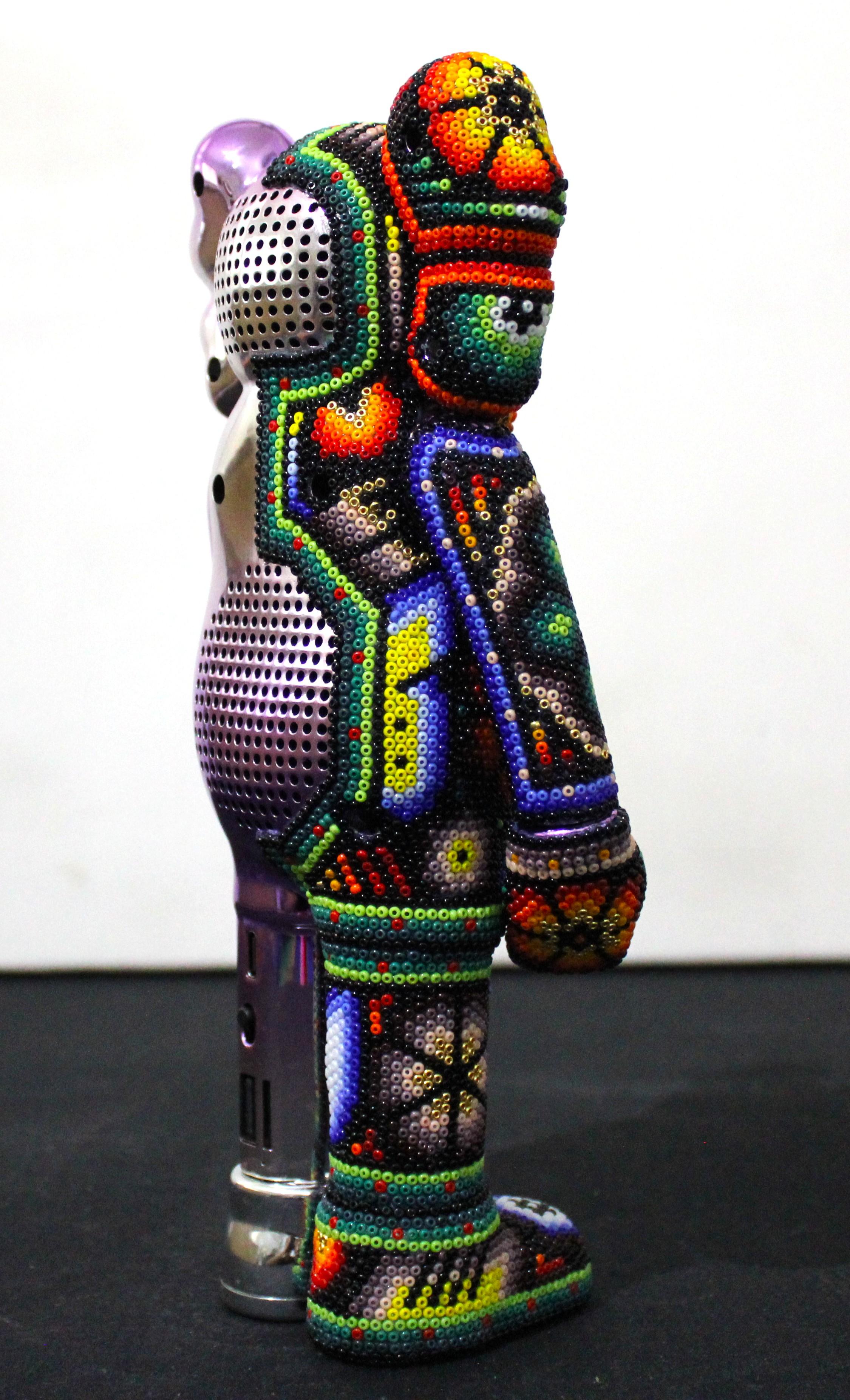 CHROMA aka Rick Wolfryd Mexican Huichol Bluetooth Speaker of the House III For Sale 5