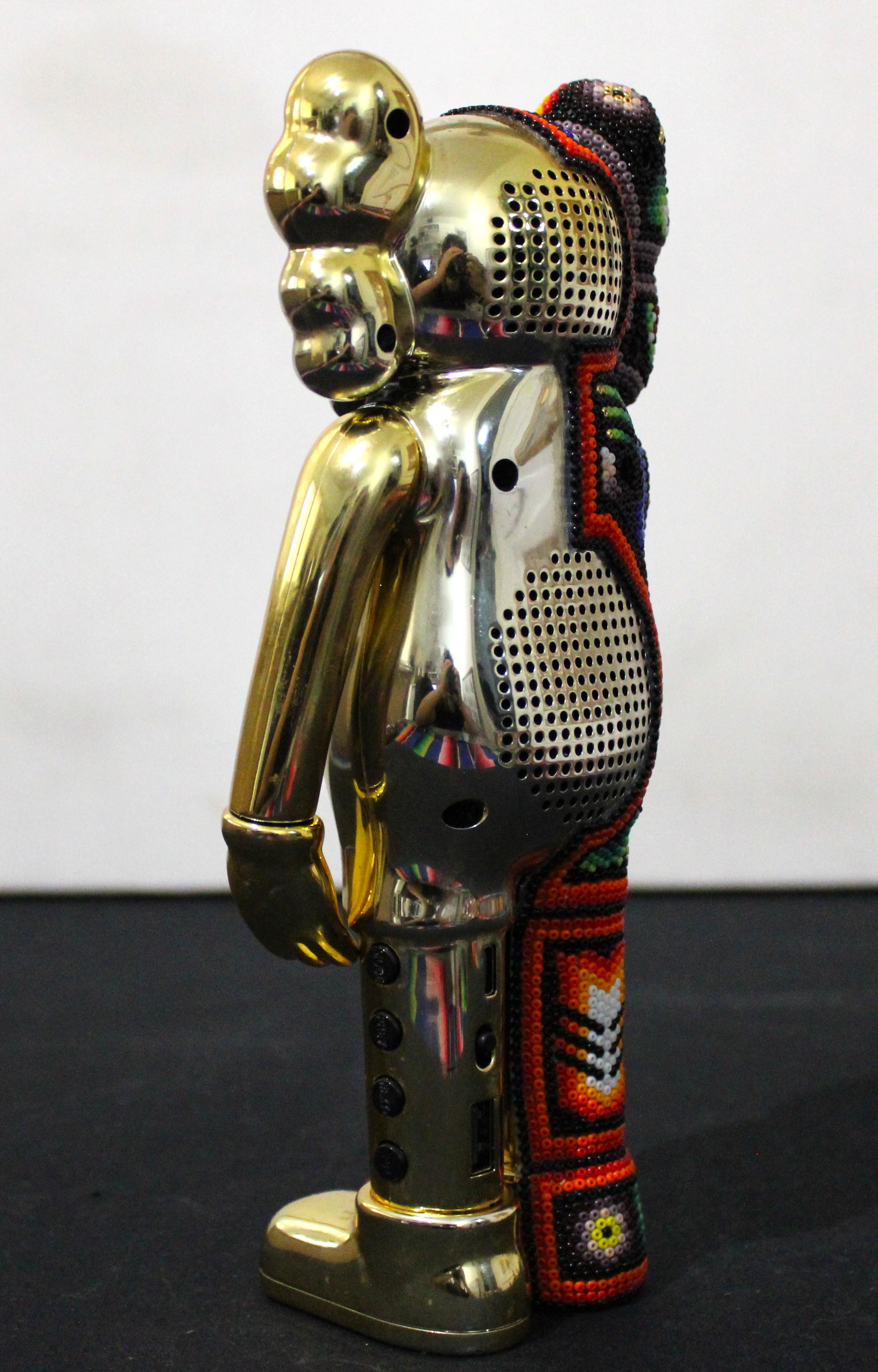 CHROMA aka Rick Wolfryd Mexican Huichol Bluetooth Speaker of the House IV For Sale 4