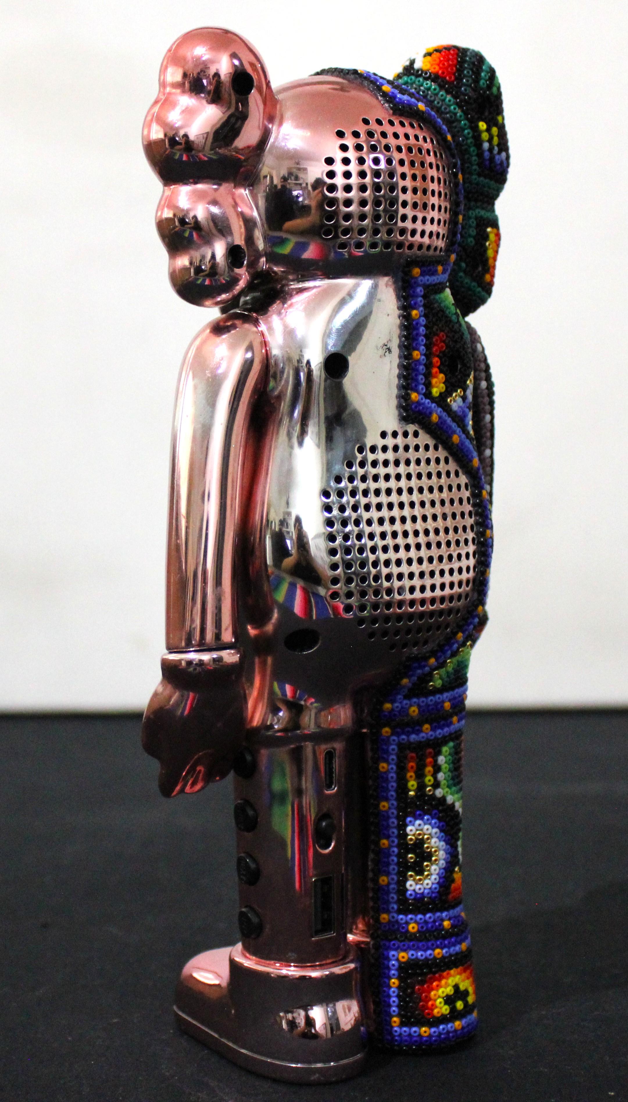 CHROMA aka Rick Wolfryd Mexican Huichol Bluetooth Speaker of the House V For Sale 3