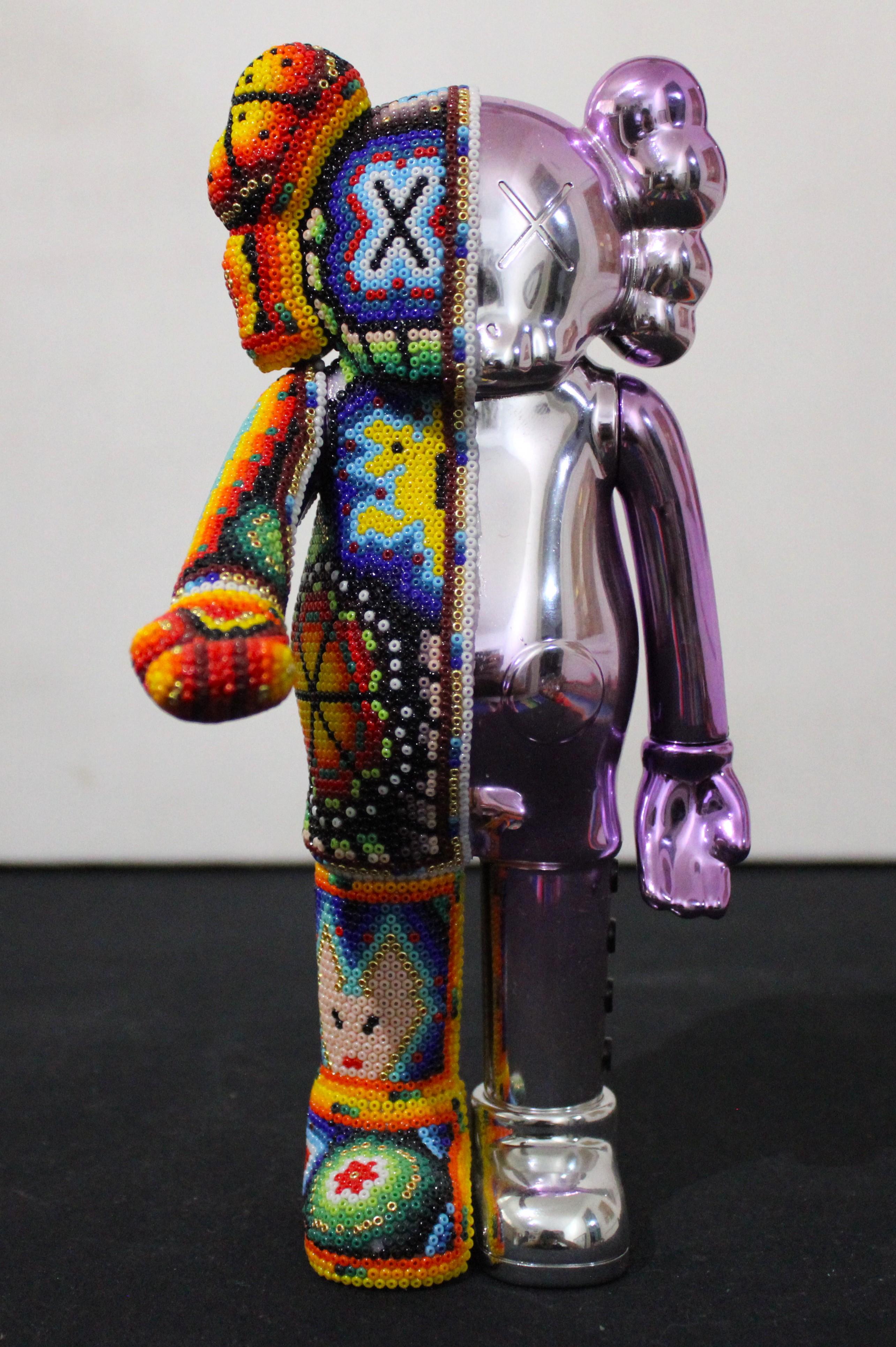 CHROMA alias Rick Wolfryd Messicano Huichol Bluetooth Presidente della Camera VI - Sculpture di CHROMA aka Rick Wolfryd 
