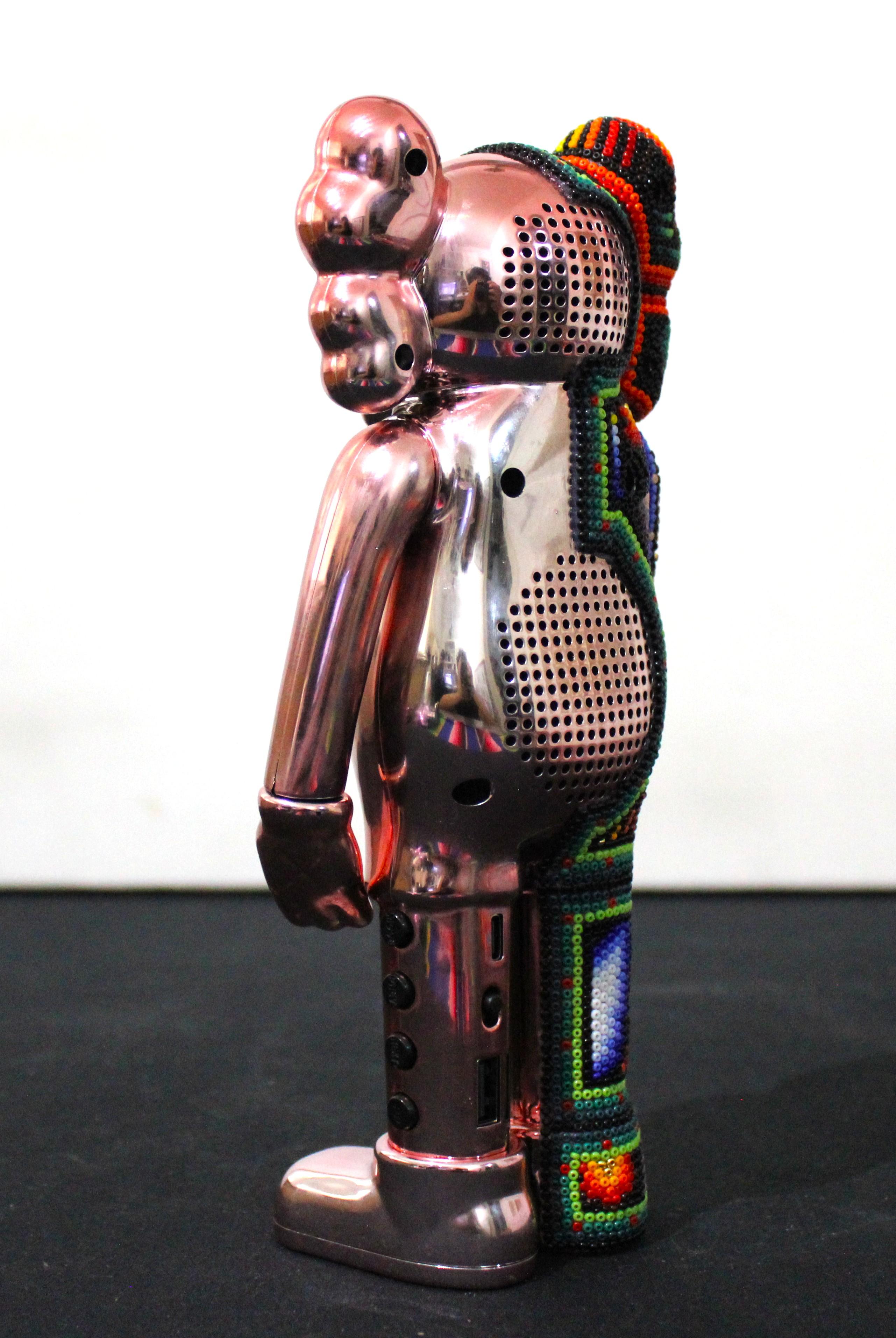 CHROMA aka Rick Wolfryd Mexican Huichol Bluetooth Speaker of the House VII For Sale 3