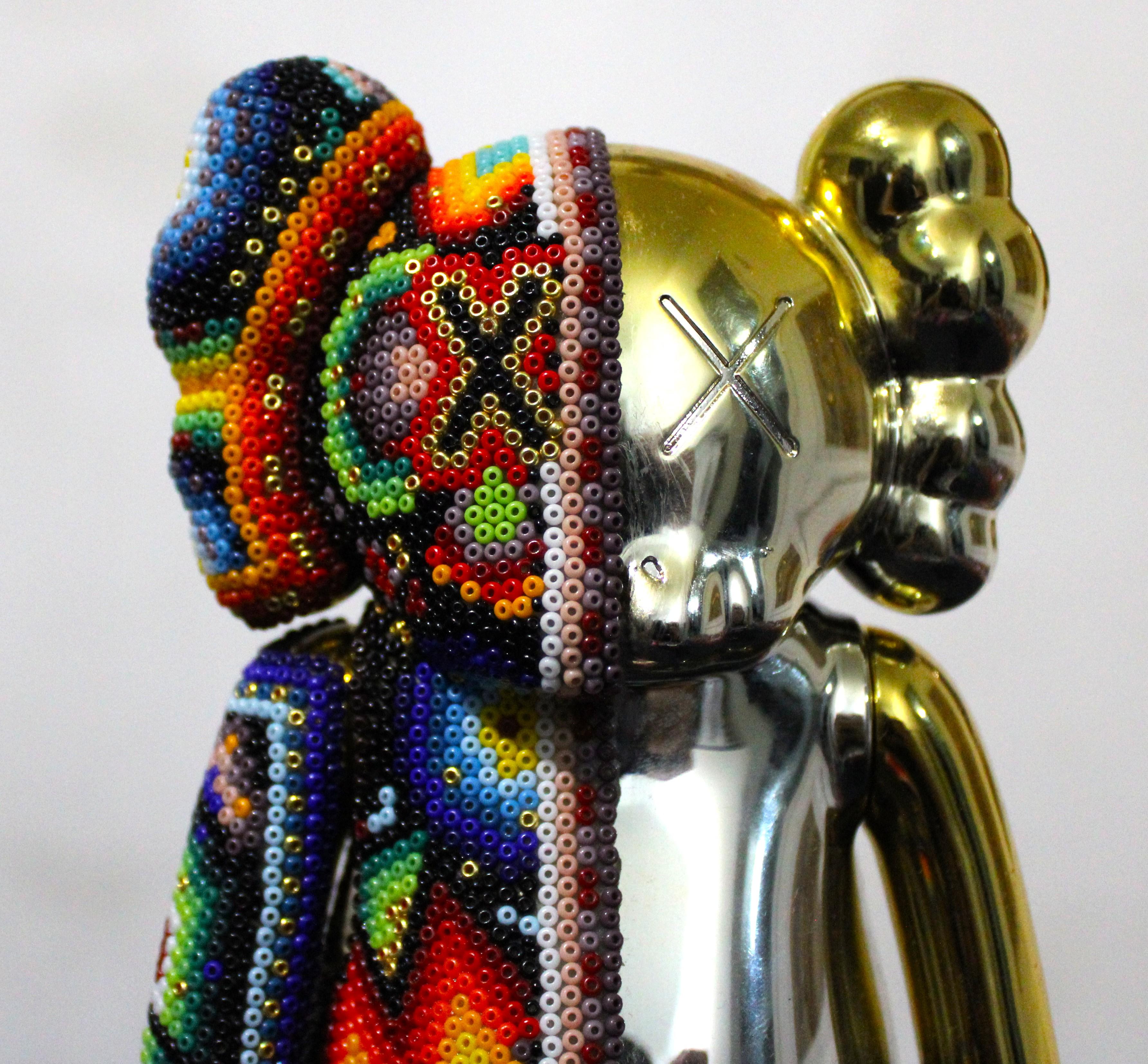 CHROMA aka Rick Wolfryd Mexican Huichol Bluetooth Speaker of the House VIII For Sale 8