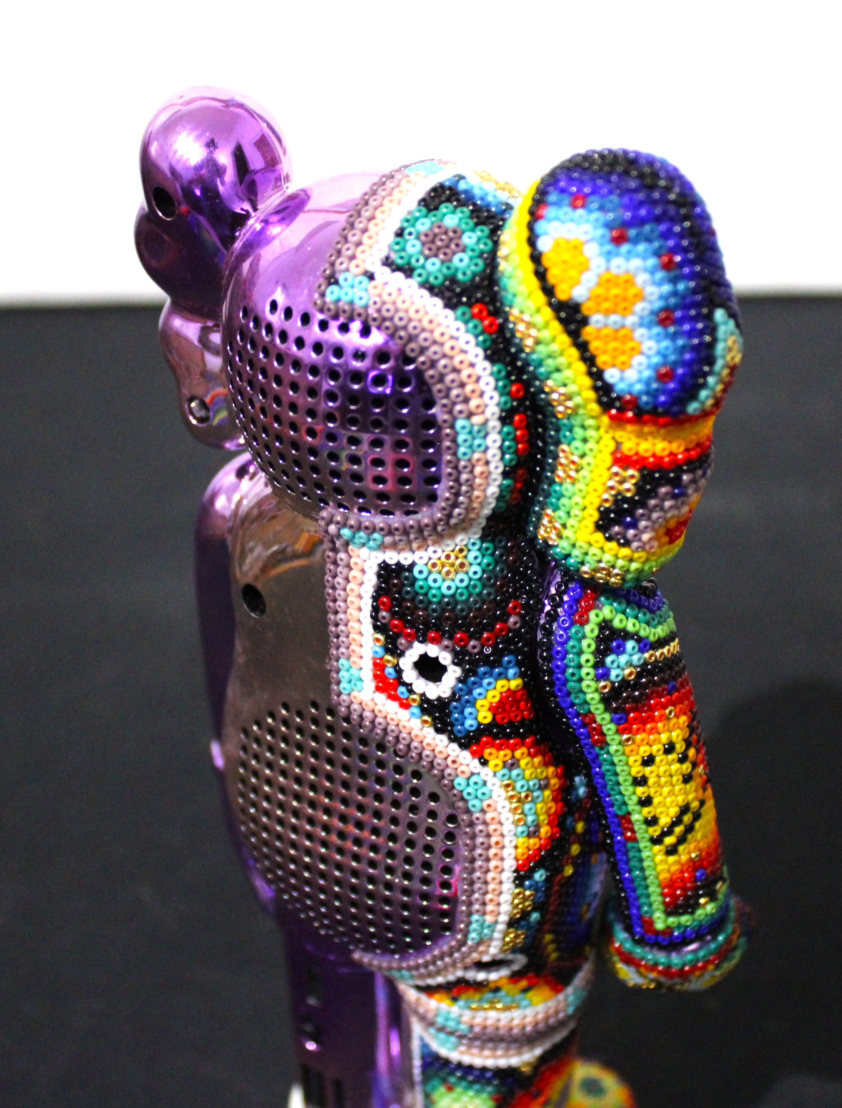 CHROMA aka Rick Wolfryd Mexican Huichol Bluetooth Speaker of the House XI For Sale 11