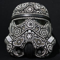 CHROMA aka Rick Wolfryd "STORMTROOPER HELMET" from Huichol ALTERATIONS