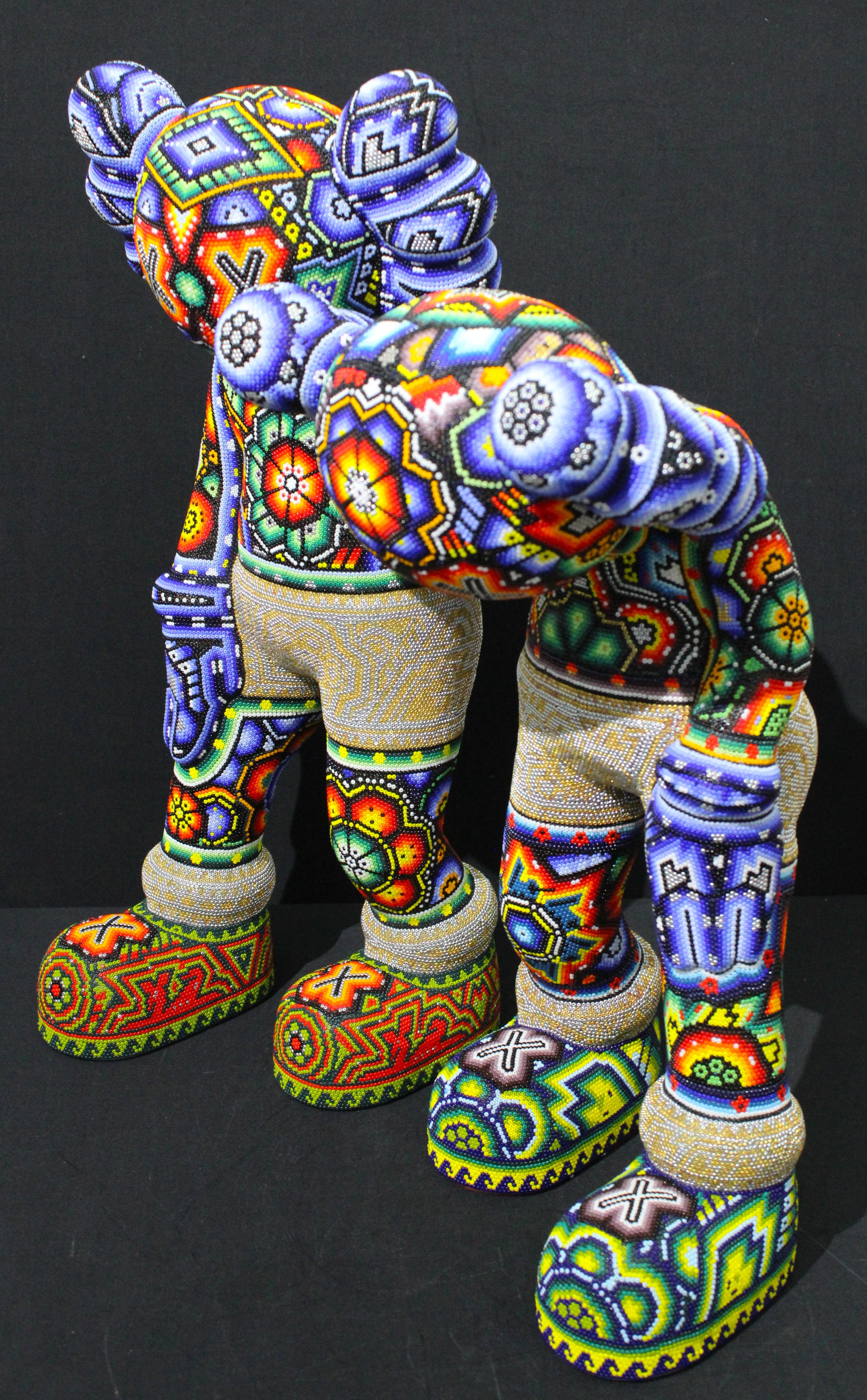 CHROMA-ALONG THE WAY. . . - Sculpture by CHROMA aka Rick Wolfryd 