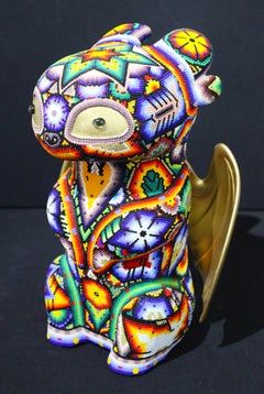 CHROMA-"DRAGON EYES" Série d'altérations Huichol