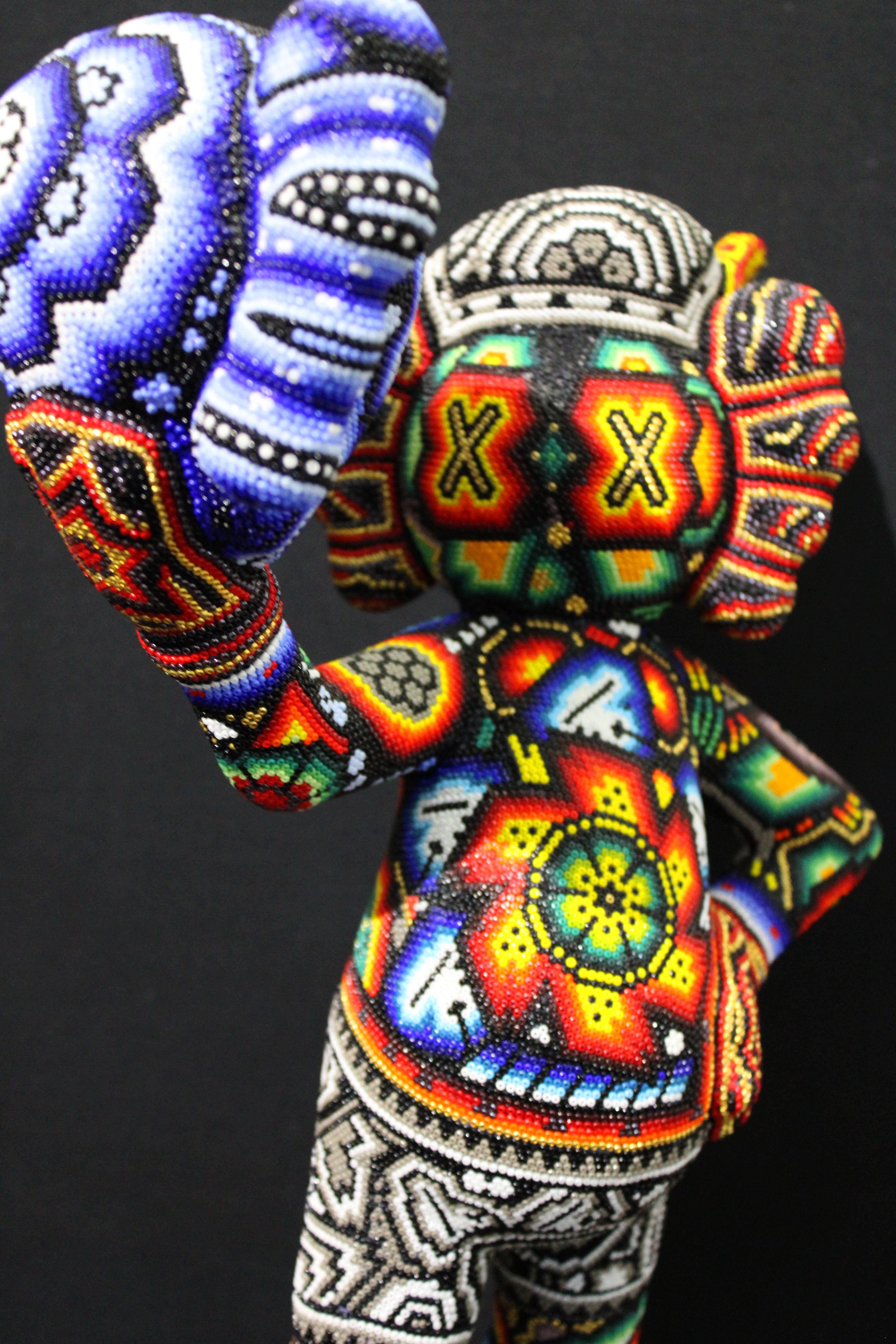 CHROMA-HAMLET . . . ALAS . . . - Black Figurative Sculpture by CHROMA aka Rick Wolfryd 