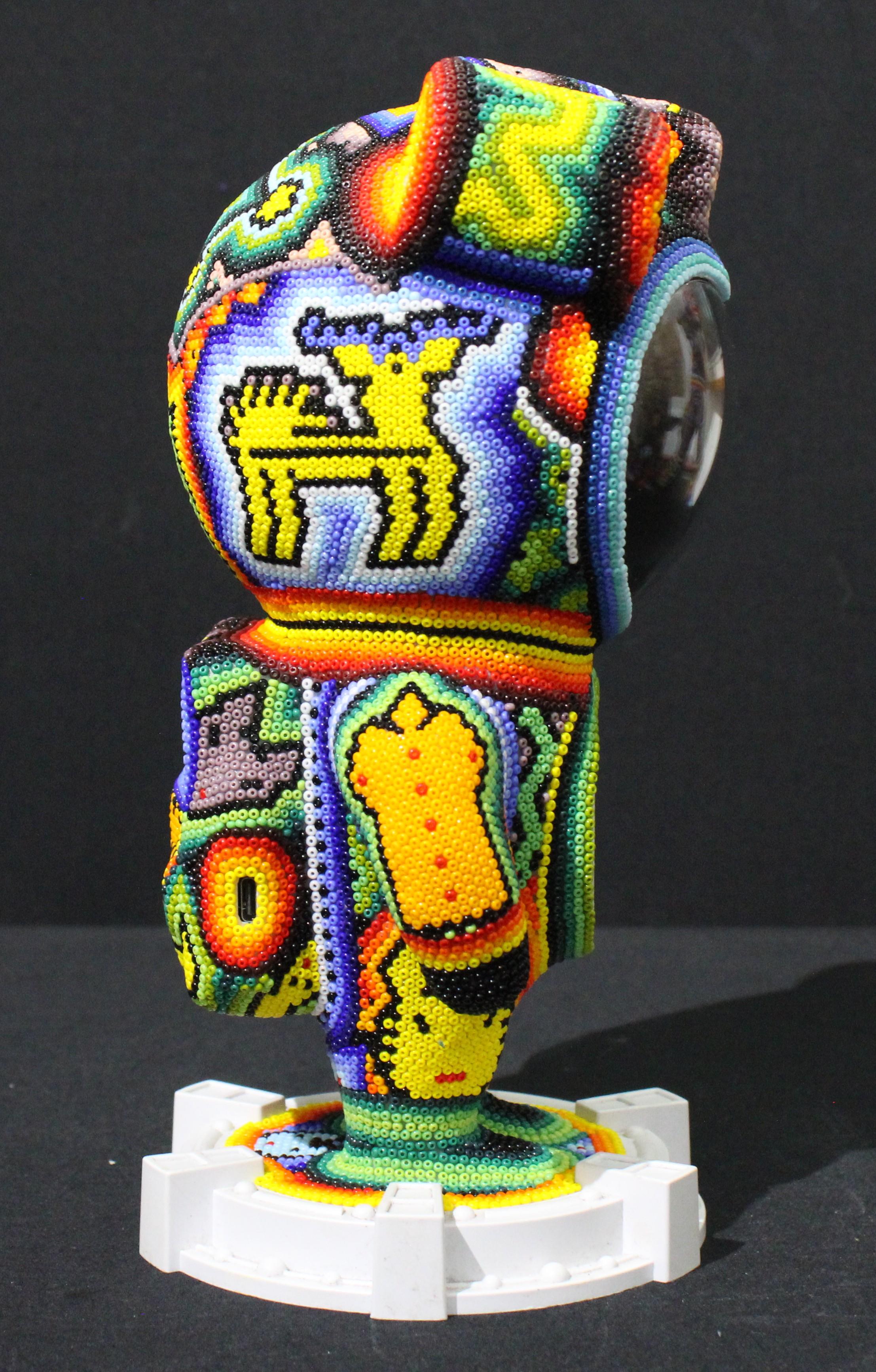 ALTERATION ART . . . is a collaboration process between Rick Wolfryd, fine artist and art dealer with over 40 years experience, and various Mexican Huichol artists and Mexican Huichol art studios that Rick has been drawn to, after 10 plus years of