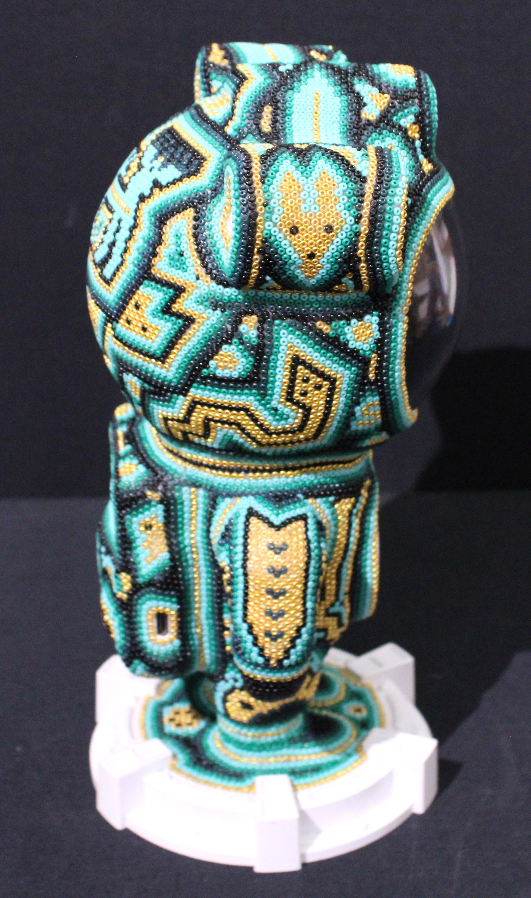 ALTERATION ART . . . is a collaboration process between Rick Wolfryd, fine artist and art dealer with over 40 years experience, and various Mexican Huichol artists and Mexican Huichol art studios that Rick has been drawn to, after 10 plus years of
