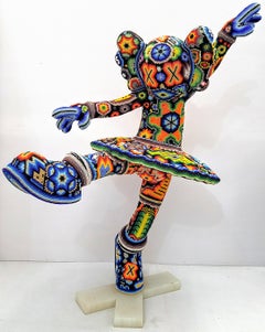 Dancer from Dance Huichol Series Female Figure