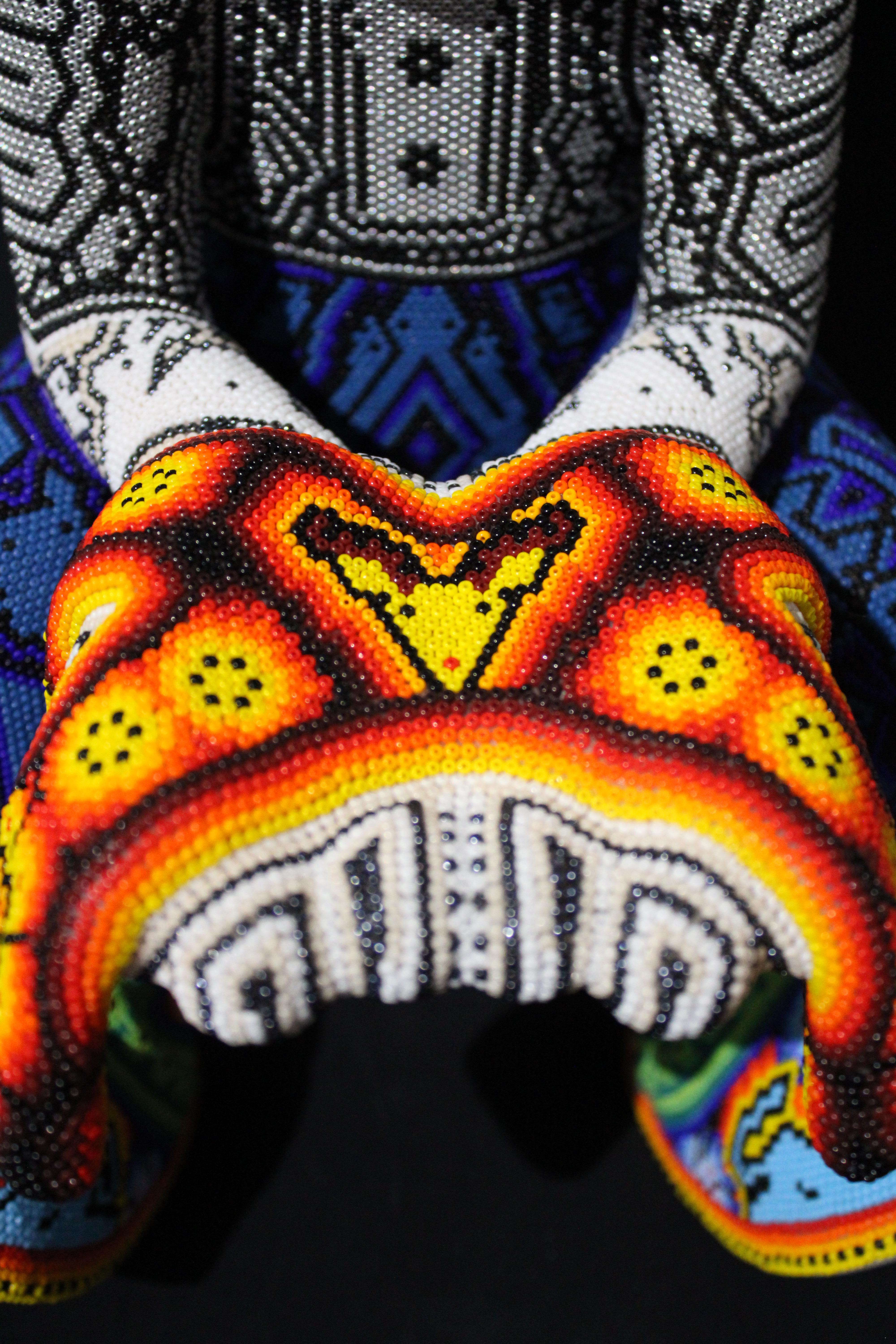 
ALTERATION ART . . . is a collaboration process between Rick Wolfryd, fine artist and art dealer with over 40 years experience, and various Mexican Huichol artists and Mexican Huichol art studios that Rick has been drawn to, after 10 plus years of