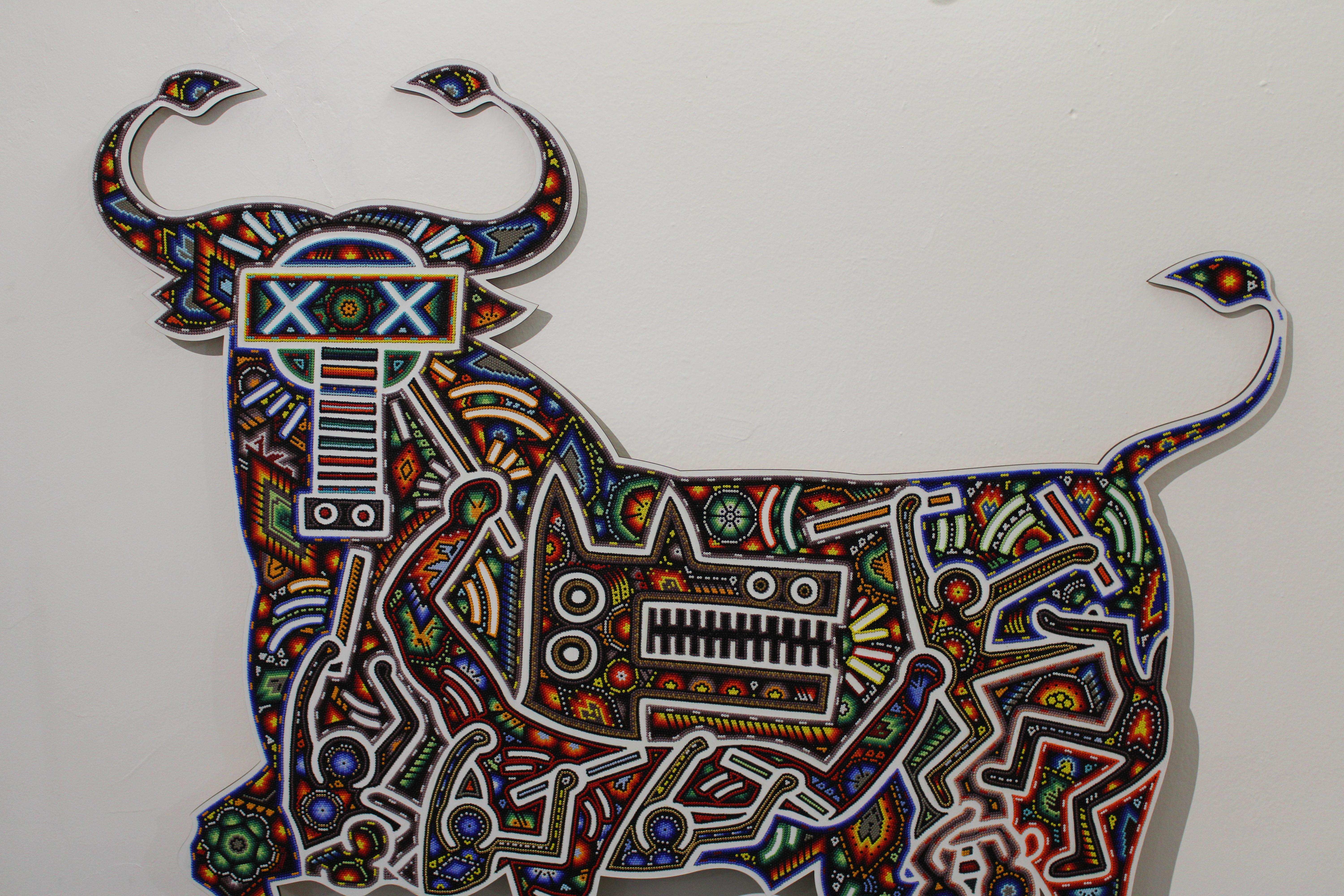 Signé et daté 2025.
Ed 100 AP

OUVERT AUX COMMISSIONS !!!

ALTERTATION ART . . est une Collaboration entre Rick Wolfryd, artiste et marchand d'art avec plus de 40 ans d'expérience, et divers artistes Huichol mexicains et studios d'art Huichol