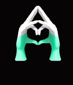 "Love Temple pour Nadia"  from Magic Hands Huichol ALTERATIONS Series