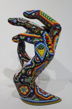 CHROMA aka Rick Wolfryd  "Magic Hand 3" from  Huichol ALTERATIONS Series